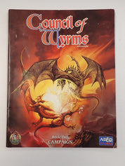 Council of Wyrms Adventure 1-3 - AD&D 2nd Edition (Pre-Owned)