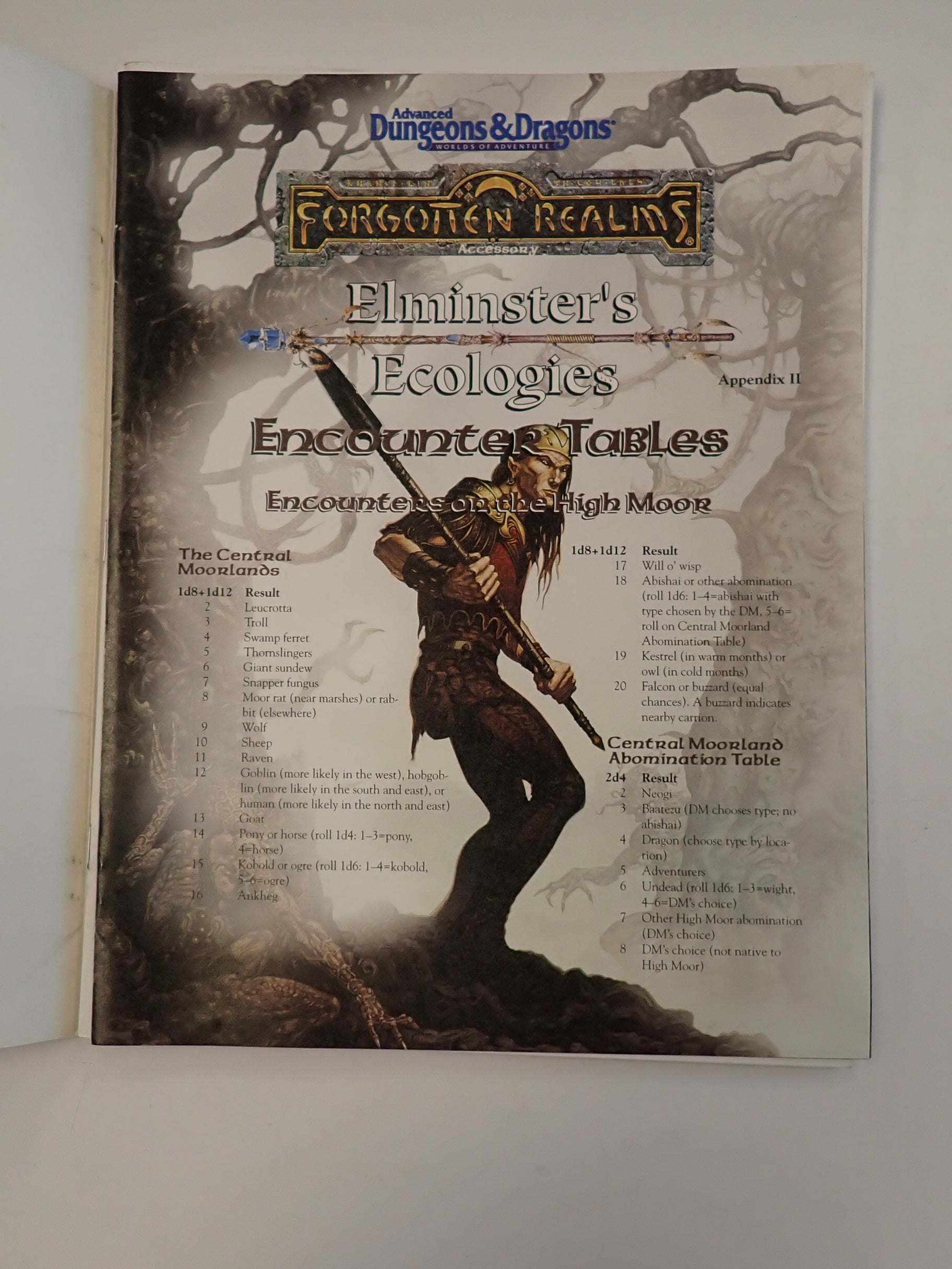 Forgotten Realms Elminster's Ecologies Appendix II - AD&D (Pre-Owned)