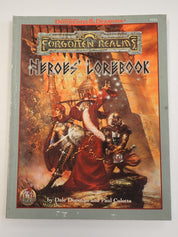 Forgotten Realms Heroes Lorebook - AD&D 2nd Edition (Pre-Owned)