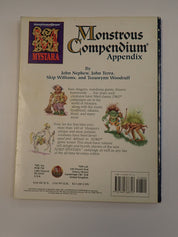 Mystera Monstrous Compendium Appendix - AD&D 2nd Edition (Pre-Owned)