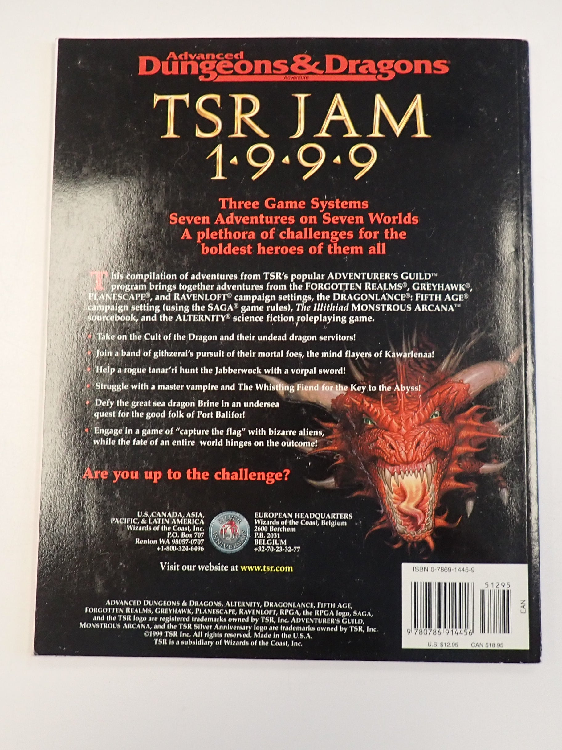 TSR Jam 1999 - AD&D (Pre-Owned)