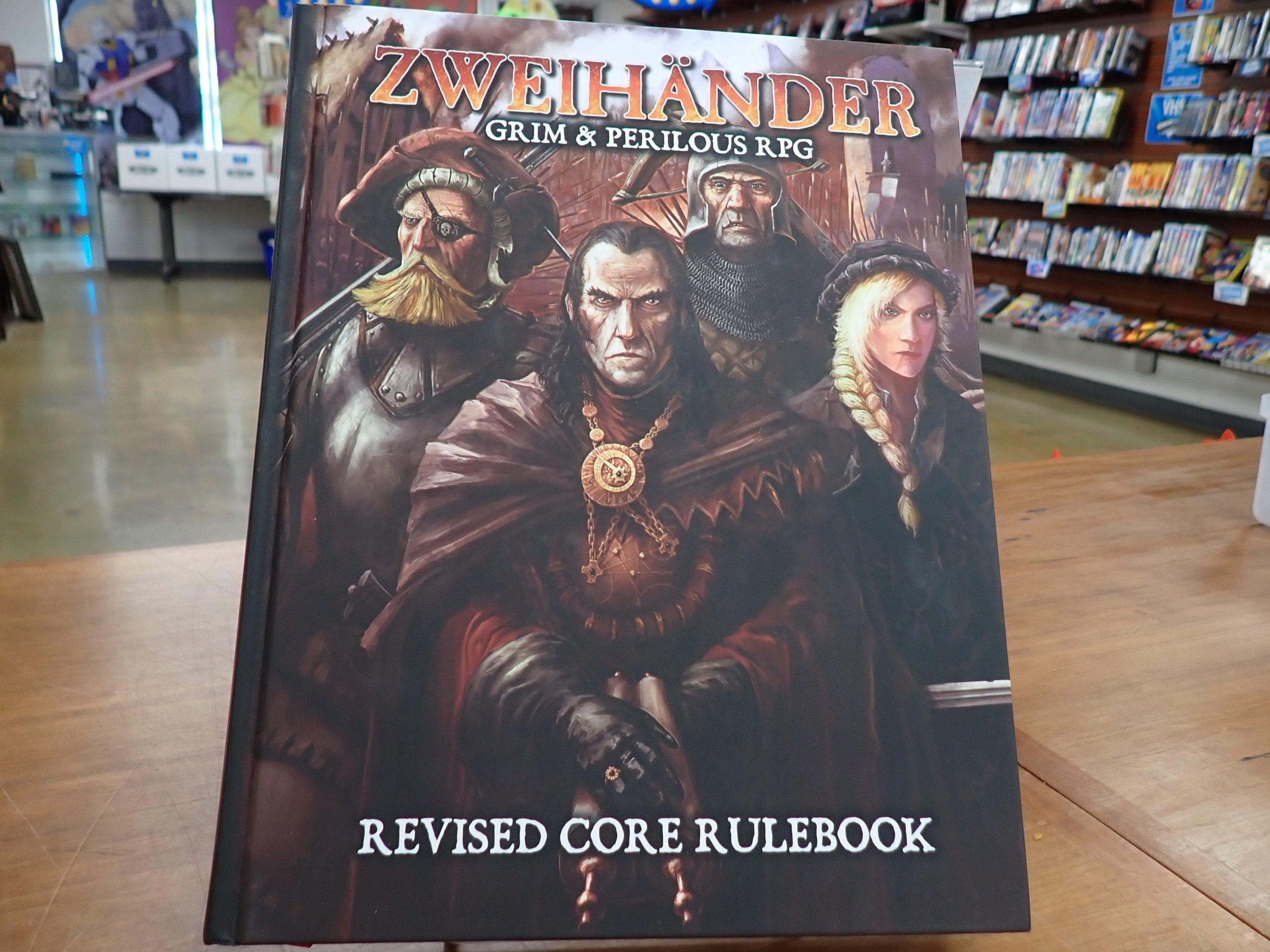 Zweihander Revised Core Rulebook