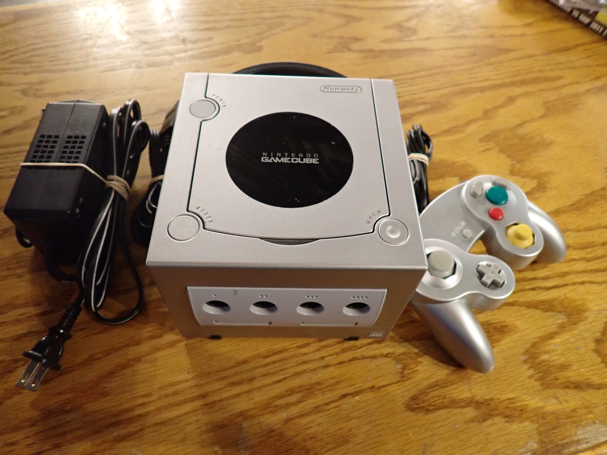 Nintendo GameCube outlets Silver edition