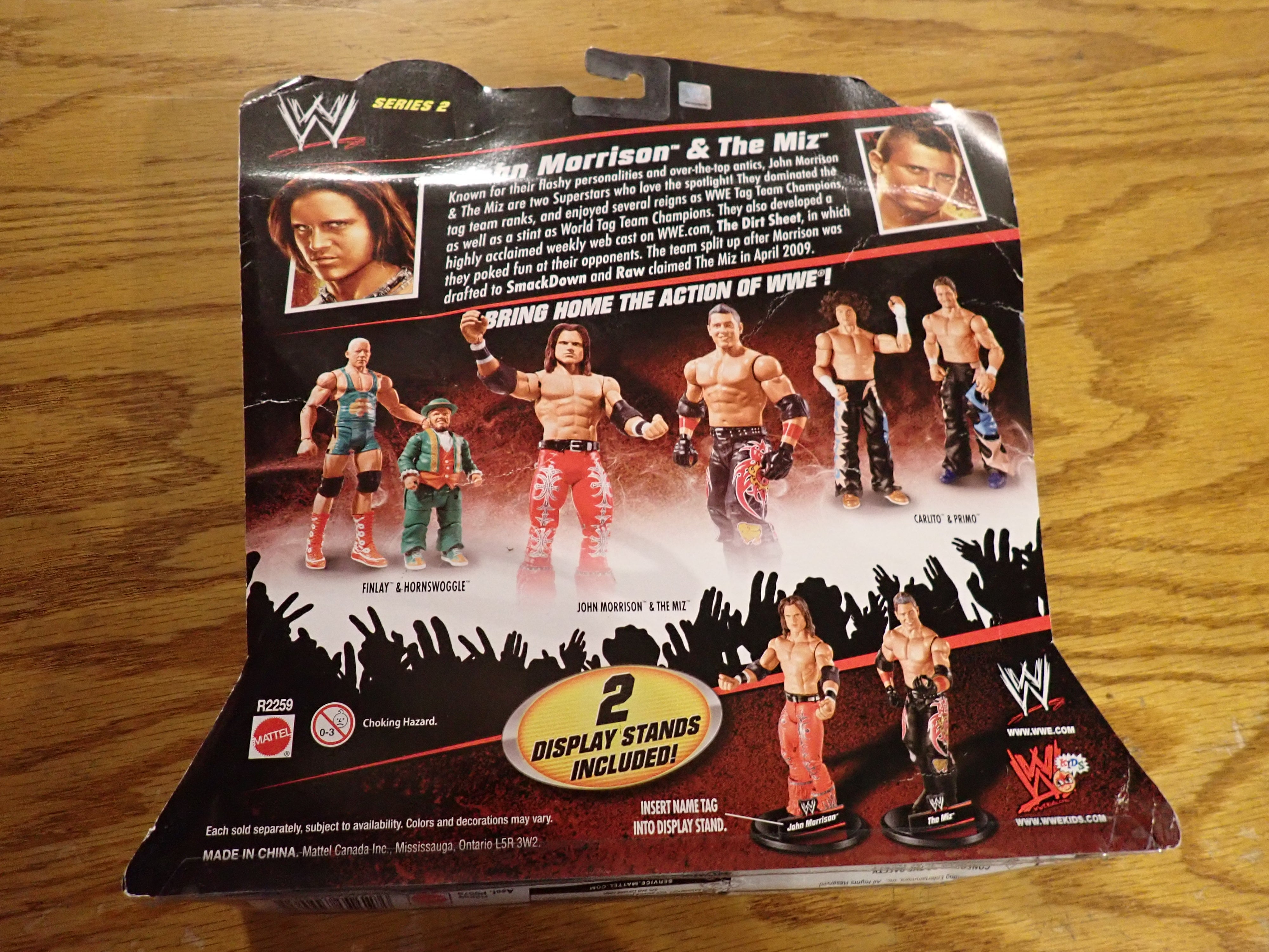 WWE John Morrison & The Miz Supreme Teams Series 2