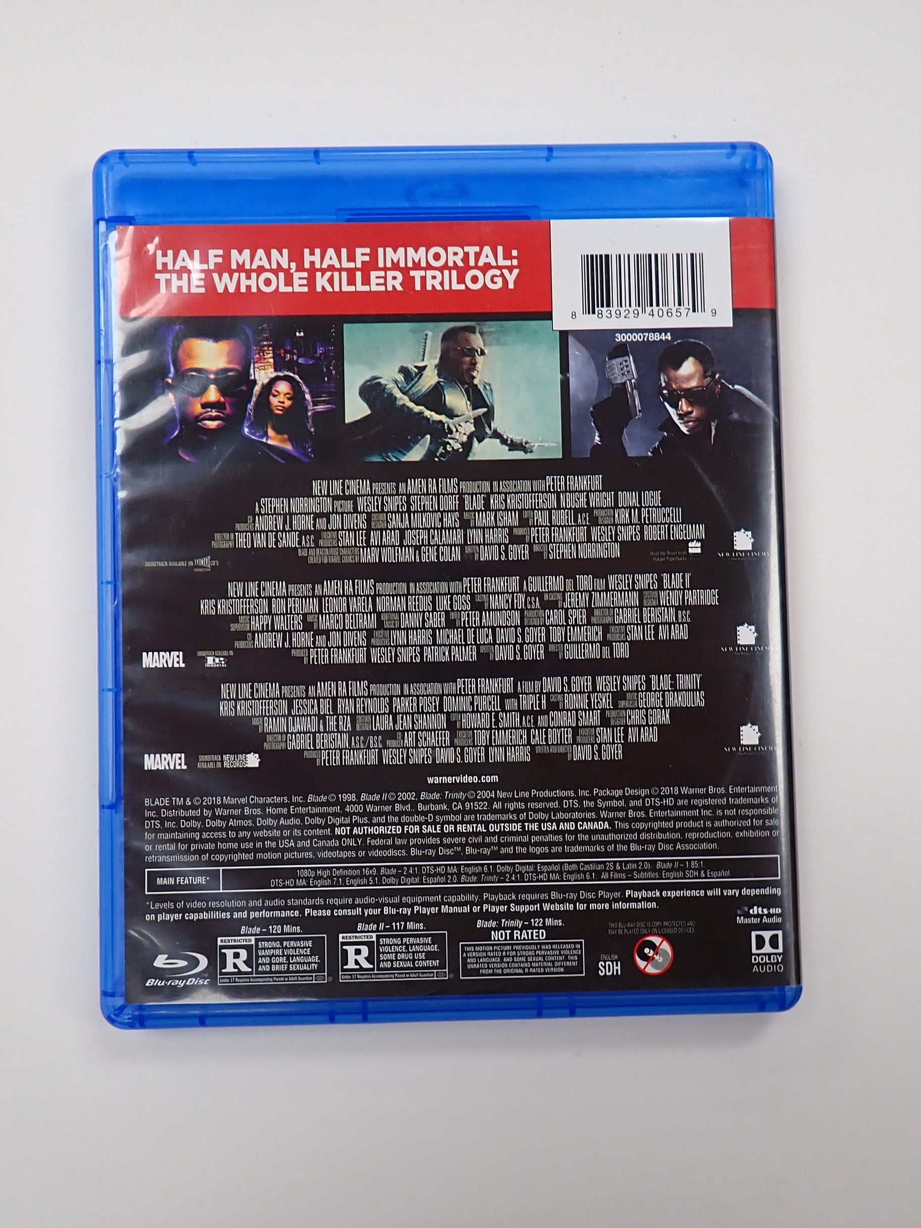 Blade Trilogy - Blu-Ray [Pre-Owned]