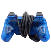 PlayStation 2 Controller - Clear Blue