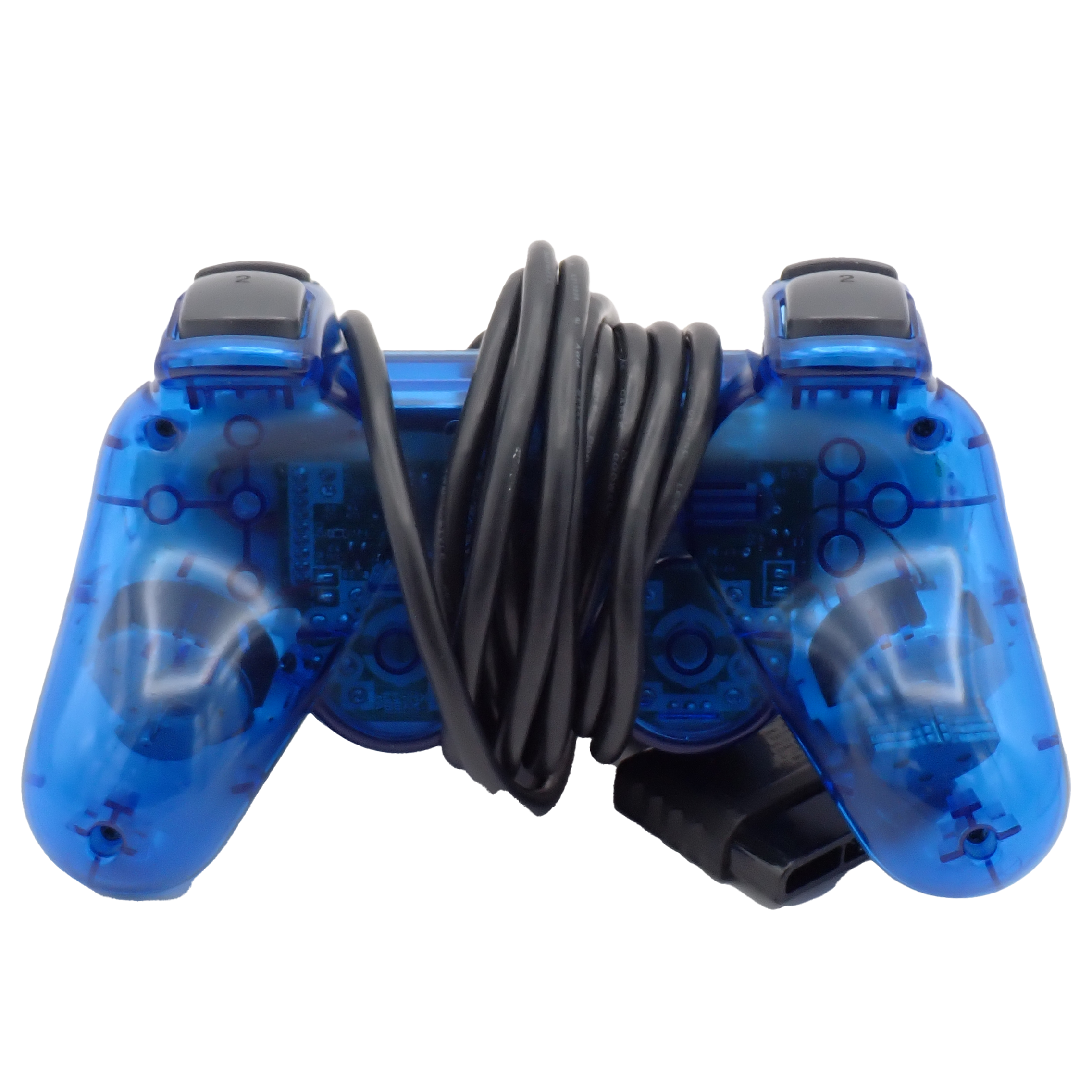 PlayStation 2 Controller - Clear Blue