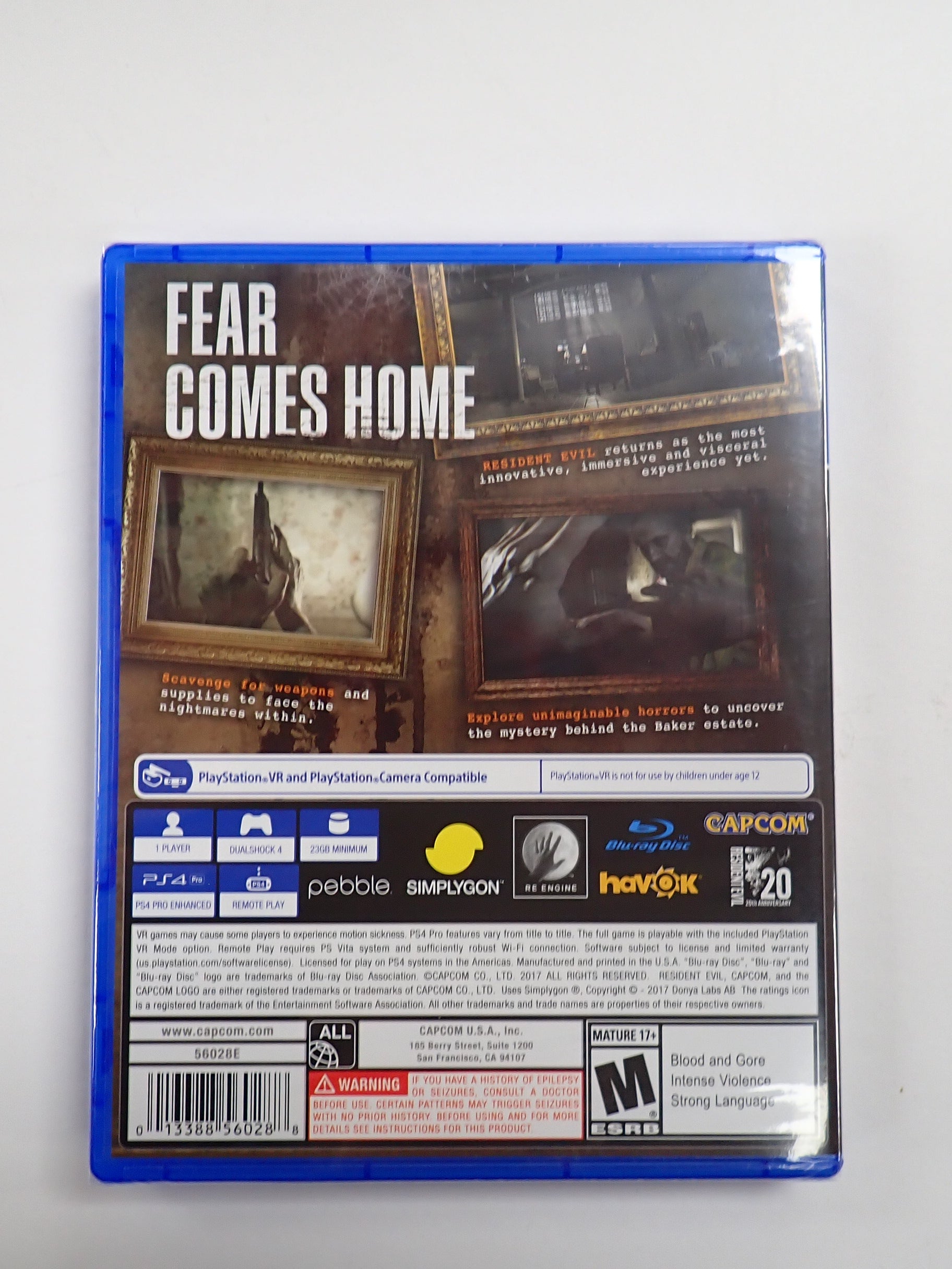 Resident Evil 7 Biohazard  - PS4 [Sealed]