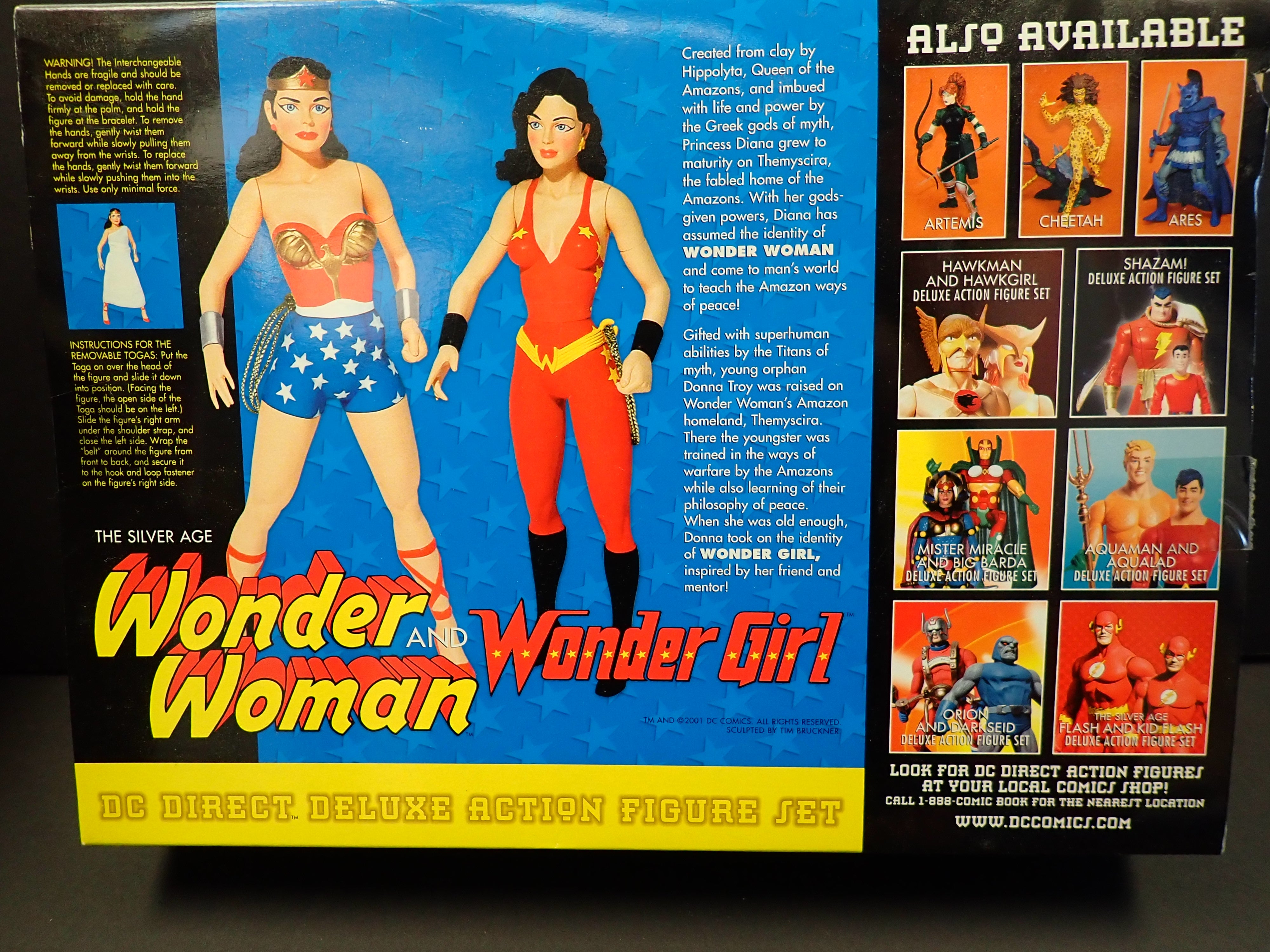 Wonder Woman and Wonder Girl DC Direct
