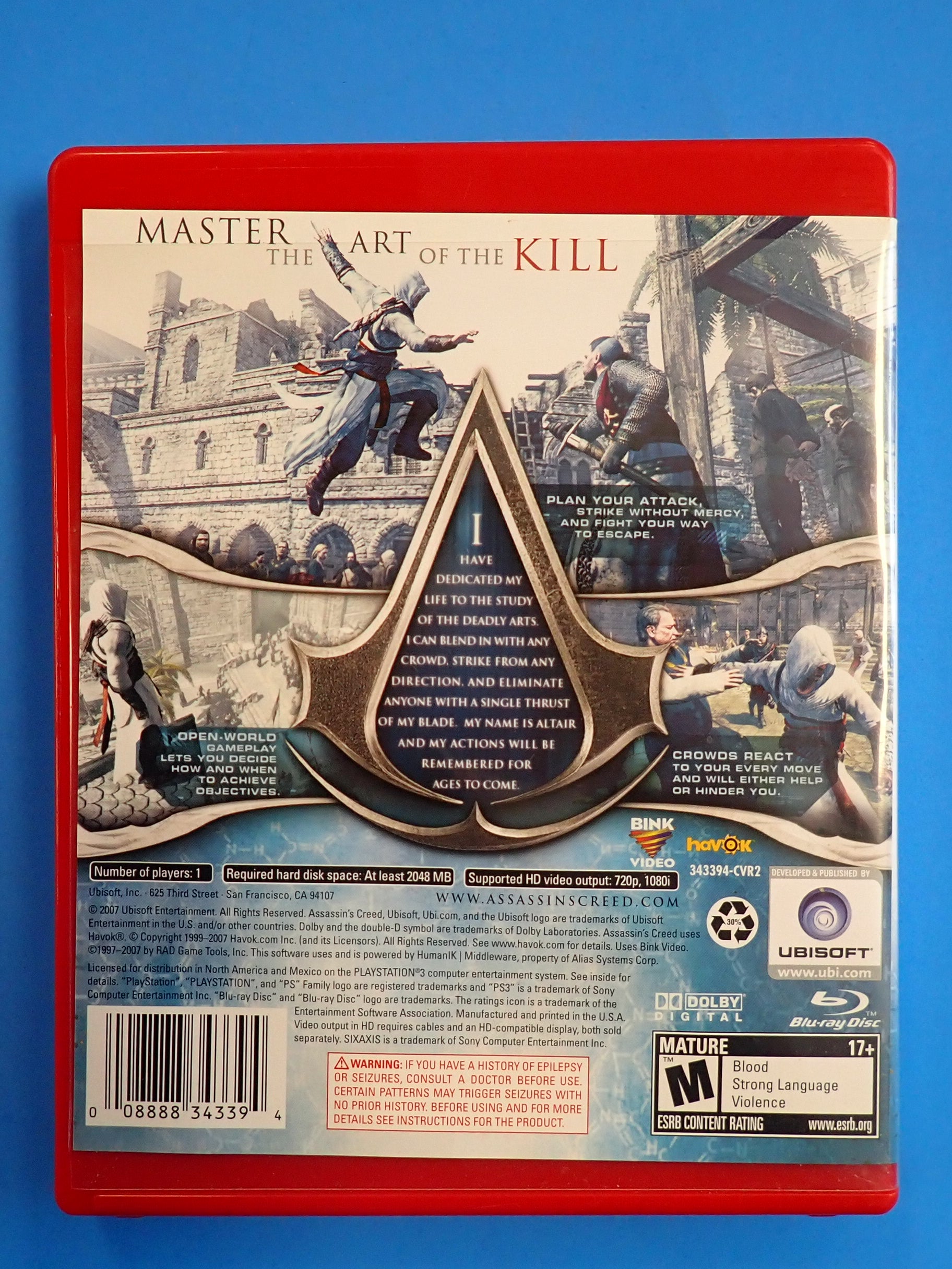 Assassin's Creed [Greatest Hits] - PS3