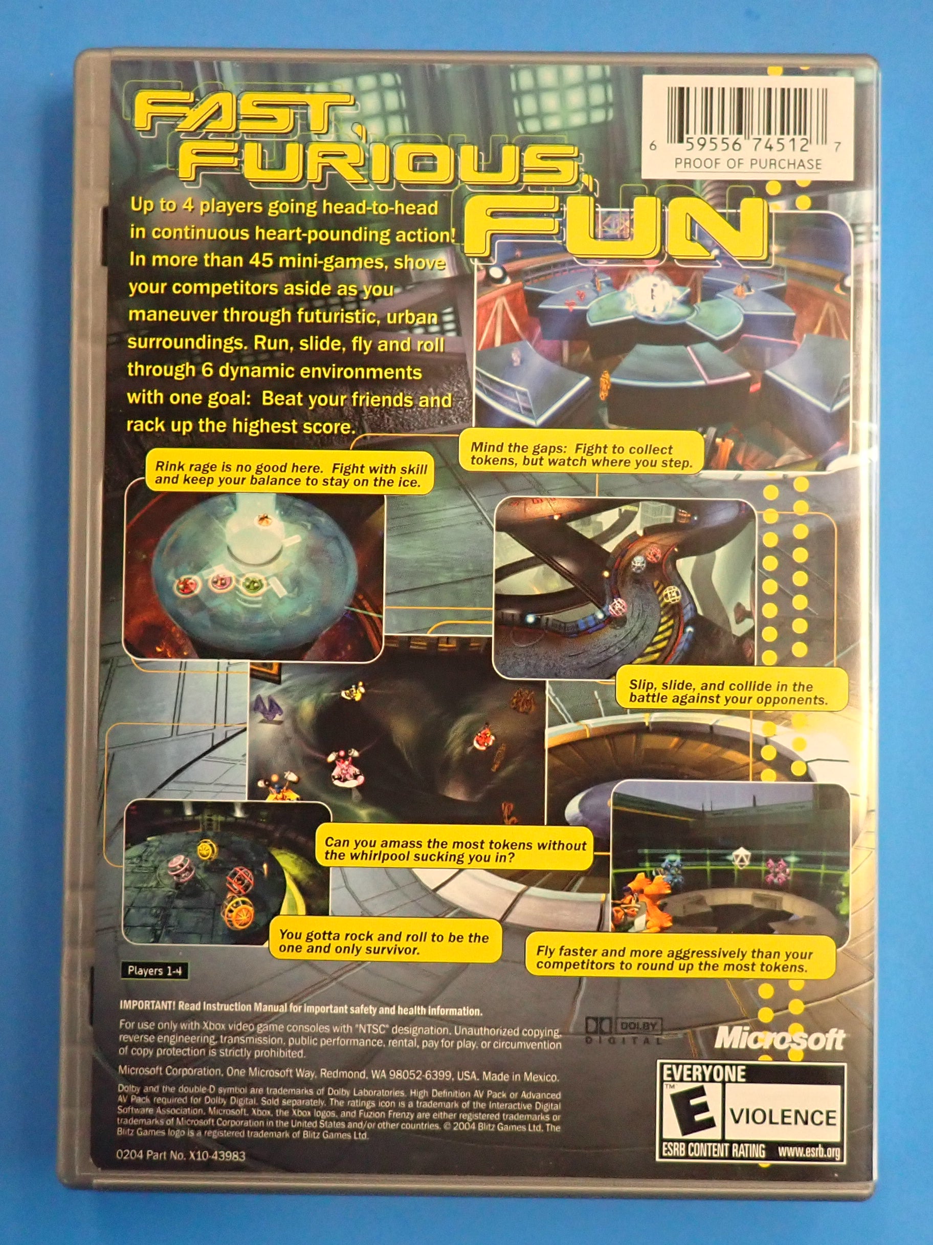 Fuzion Frenzy Platinum Hits - Xbox [Pre-Owned]