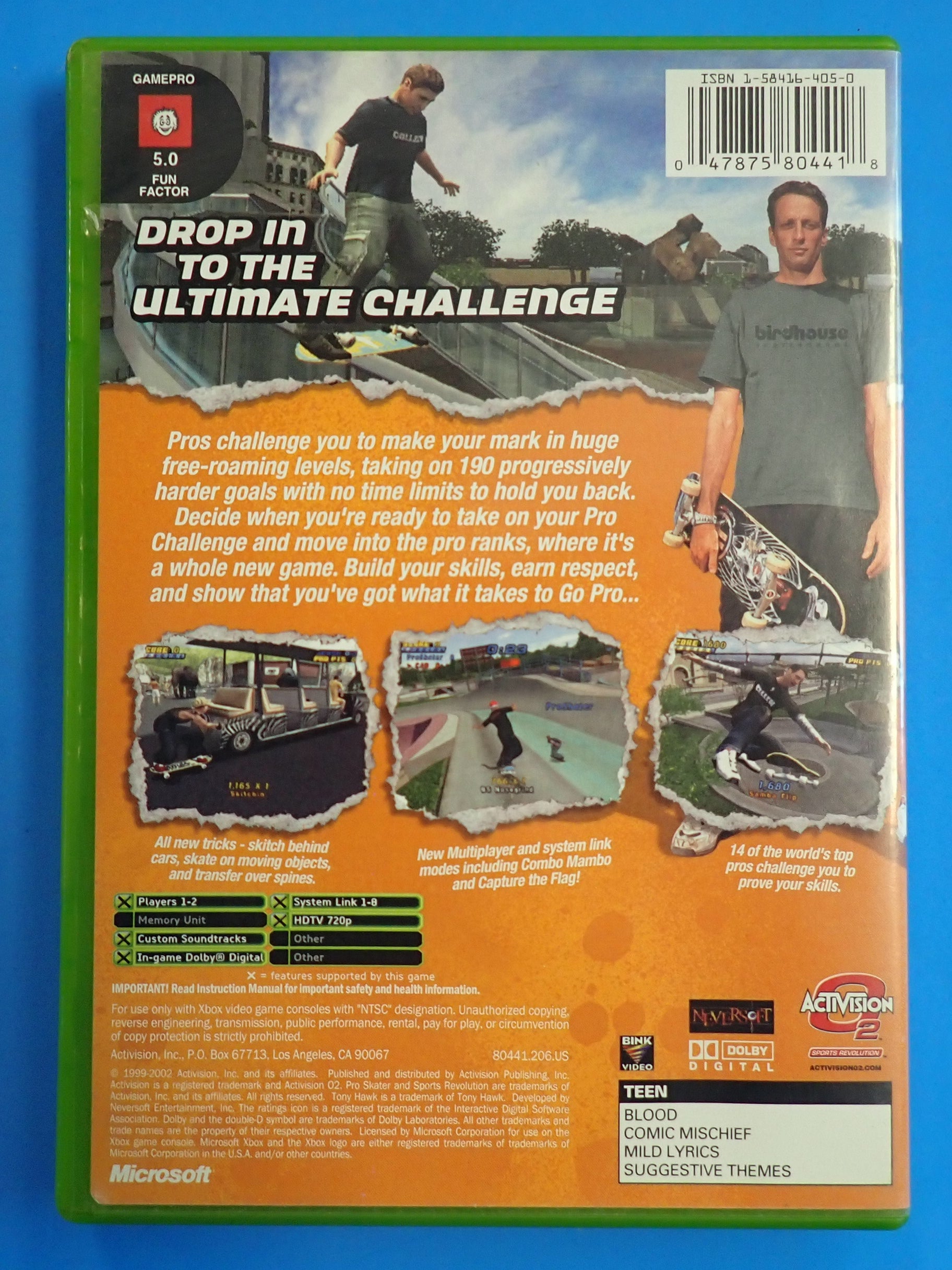 Tony Hawk's Pro Skater 4 - Xbox [Pre-Owned]