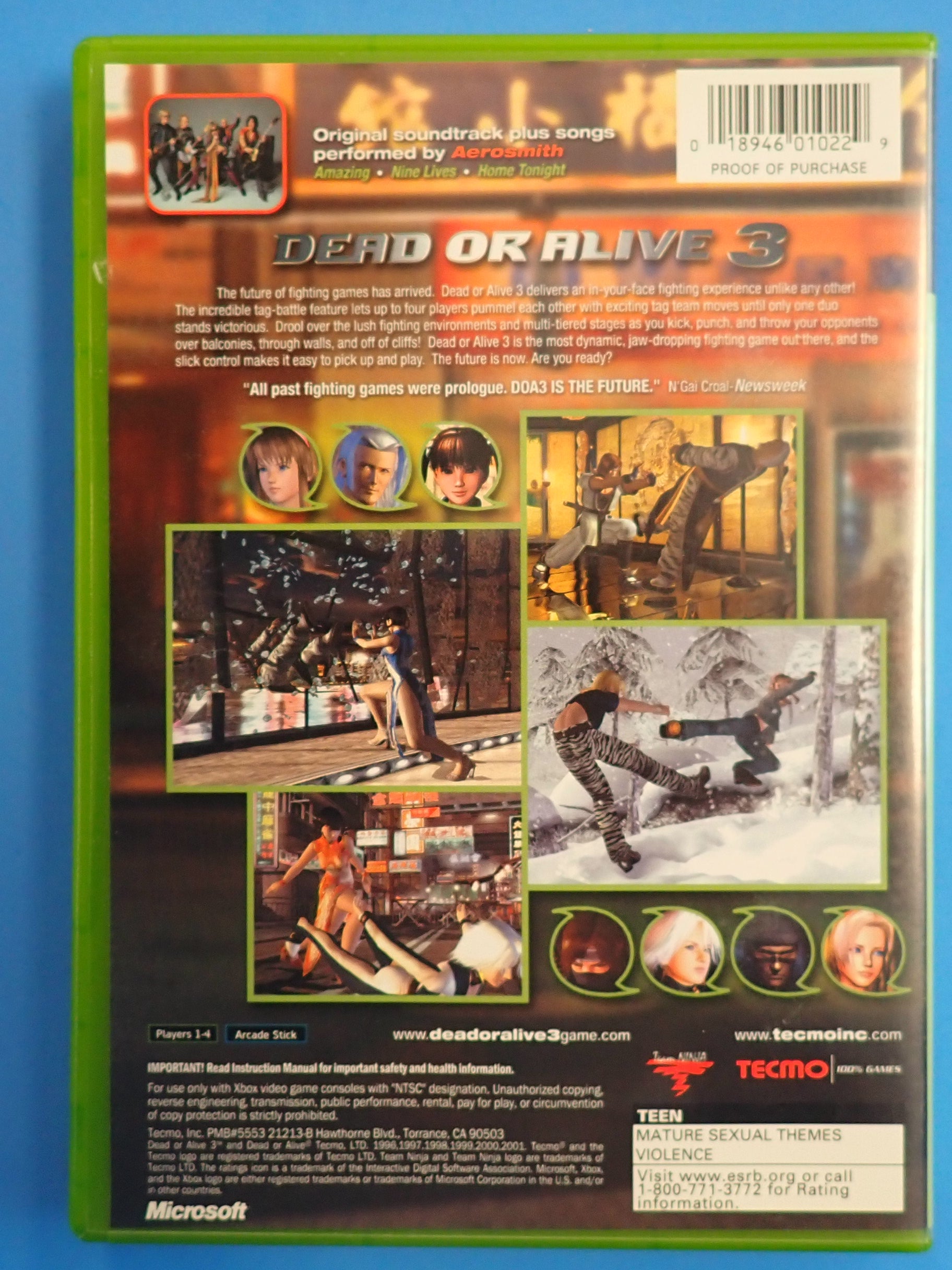 Dead or Alive 3 - Xbox [Pre-Owned]