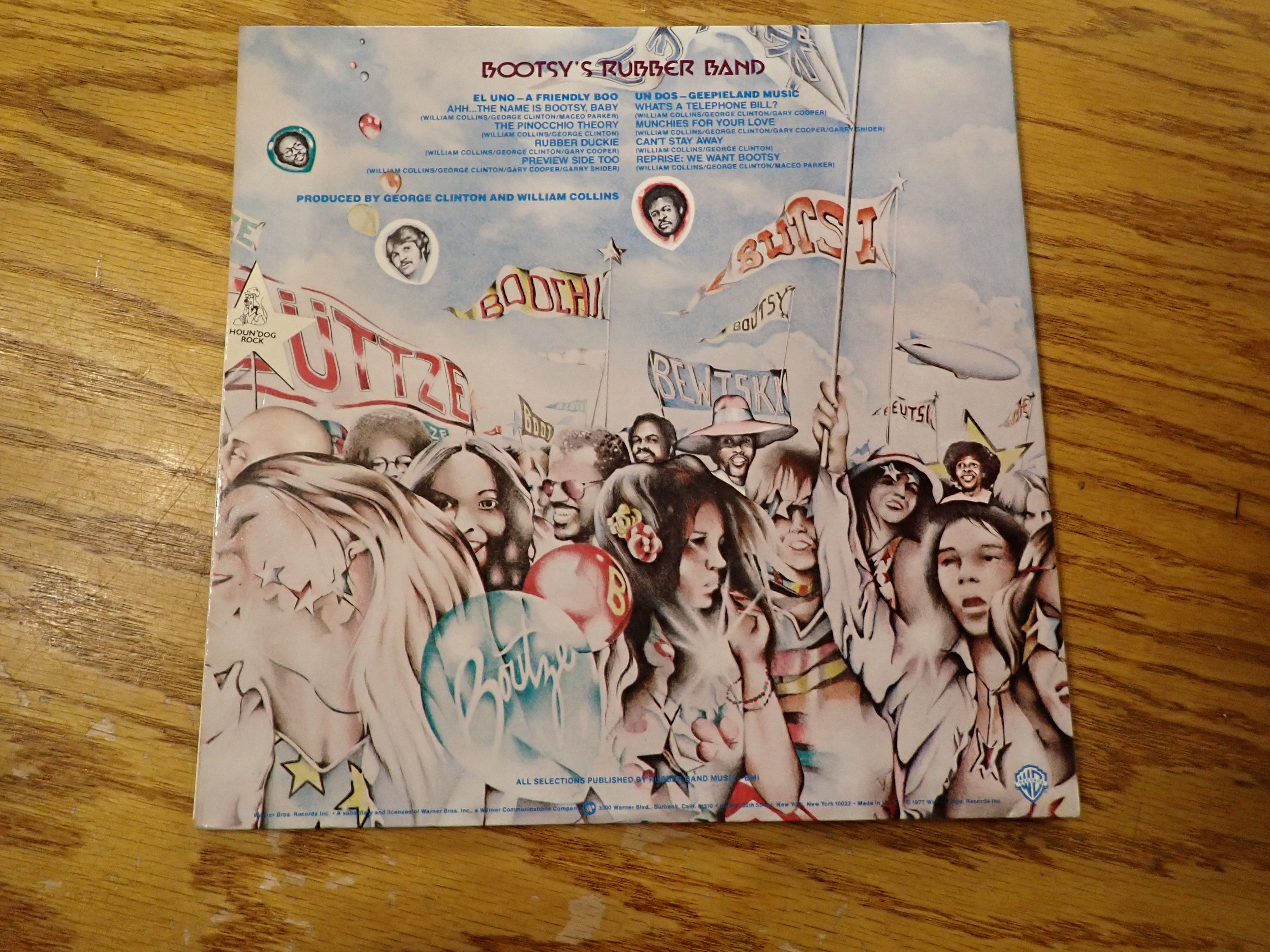 Bootsy's Rubber Band – Ahh...The Name Is Bootsy, Baby!