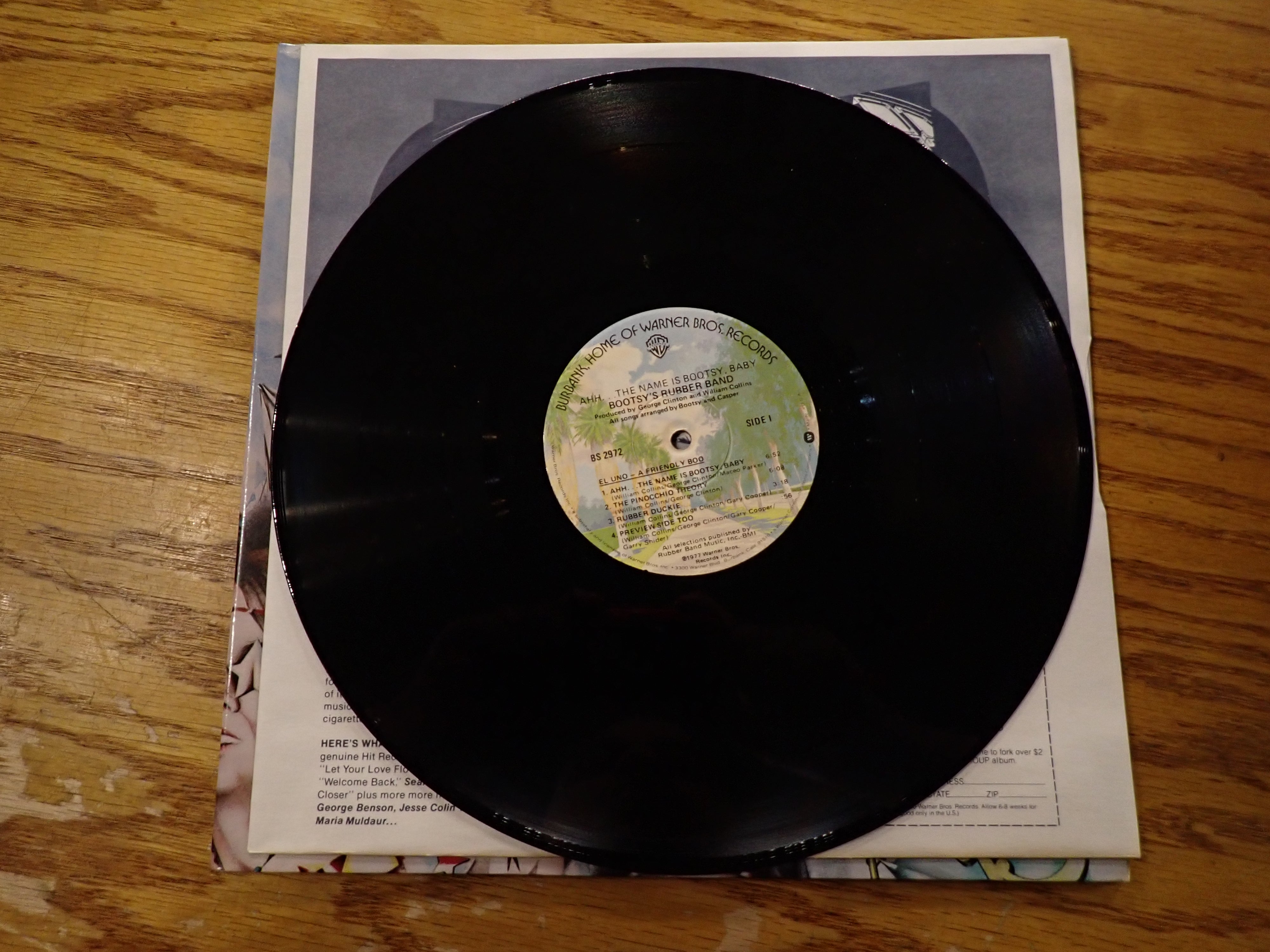 Bootsy's Rubber Band – Ahh...The Name Is Bootsy, Baby!