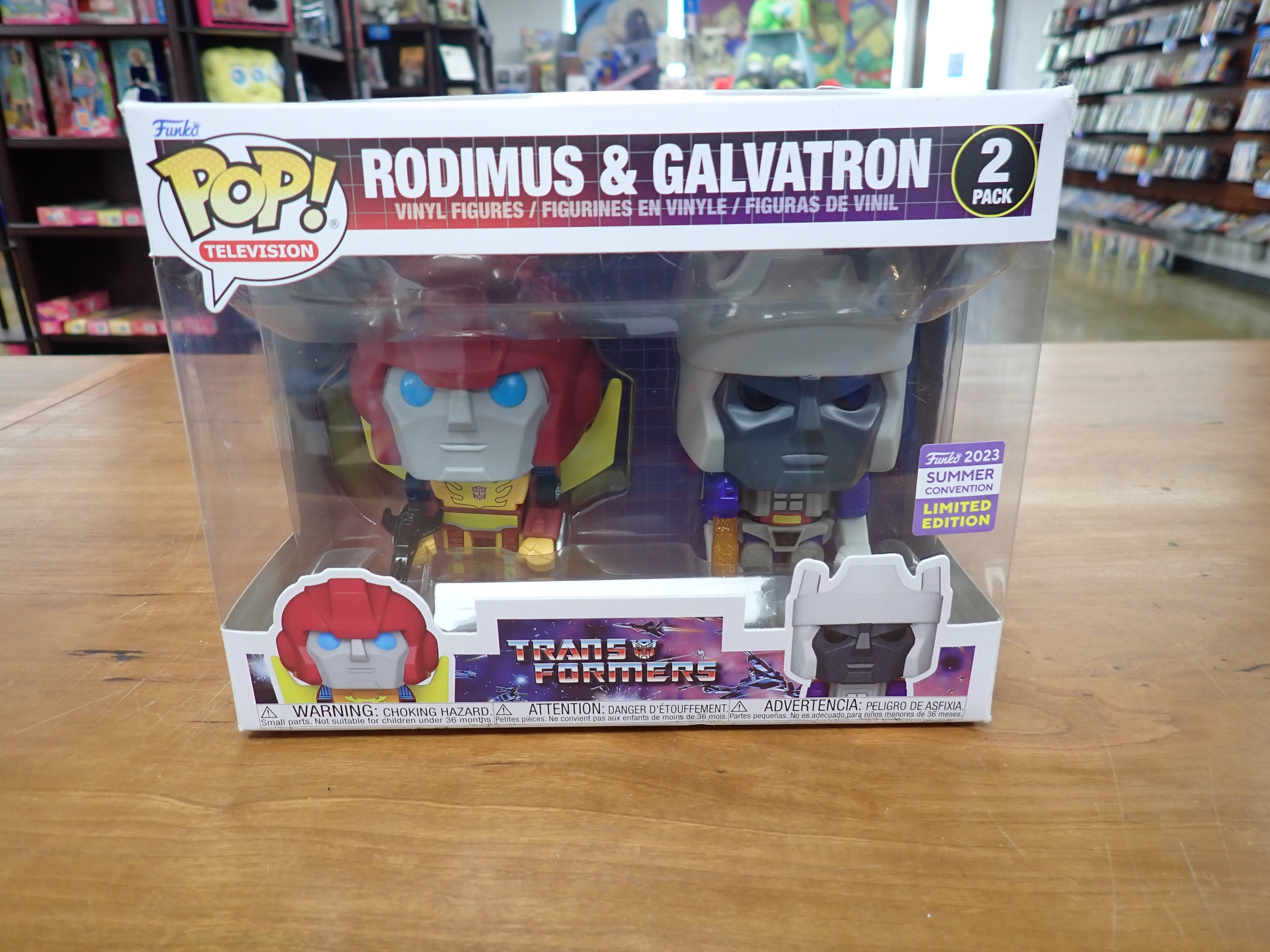 Transformers Rodimus & Galvatron - Pop! 2-Pack