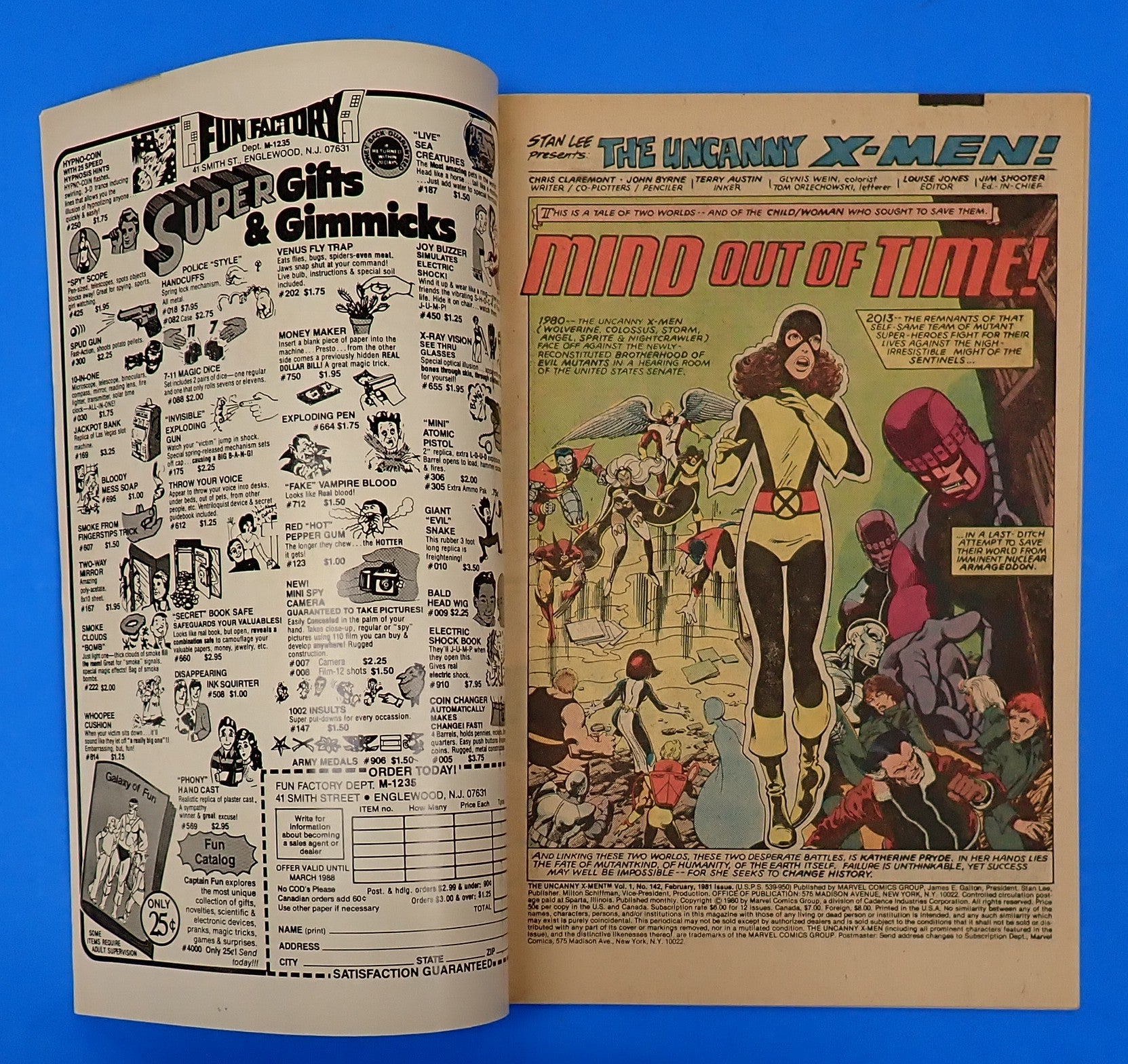 Uncanny X-Men #142 (1981) - FN (6.0)