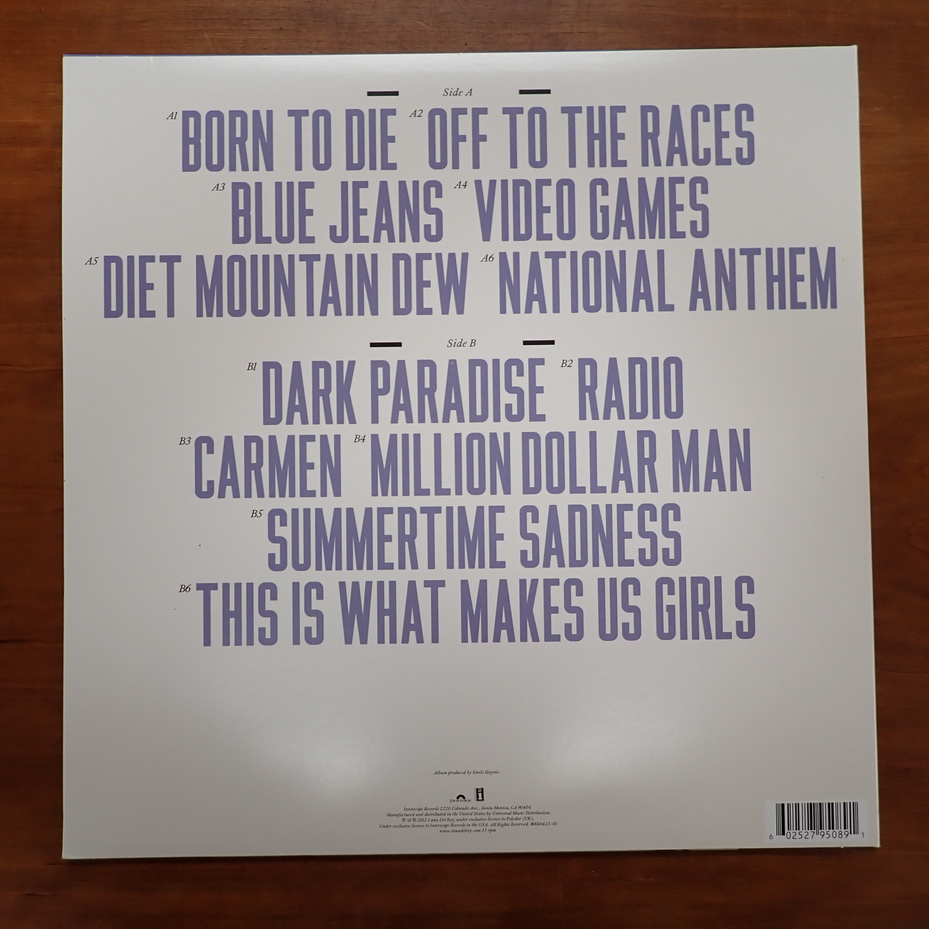 Lana Del Rey - Born to Die