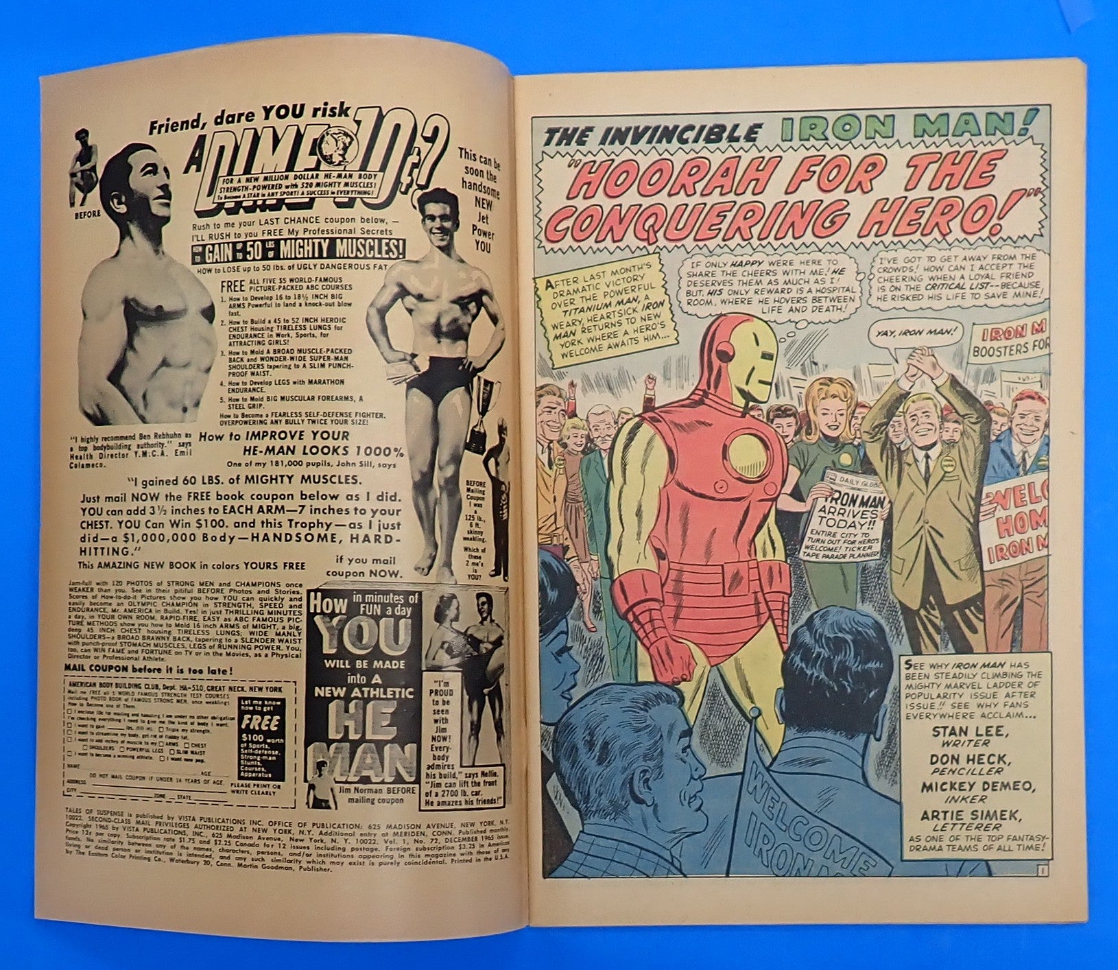Tales of Suspense #72 (1965) - VF (8.0) - Silver Age Issue