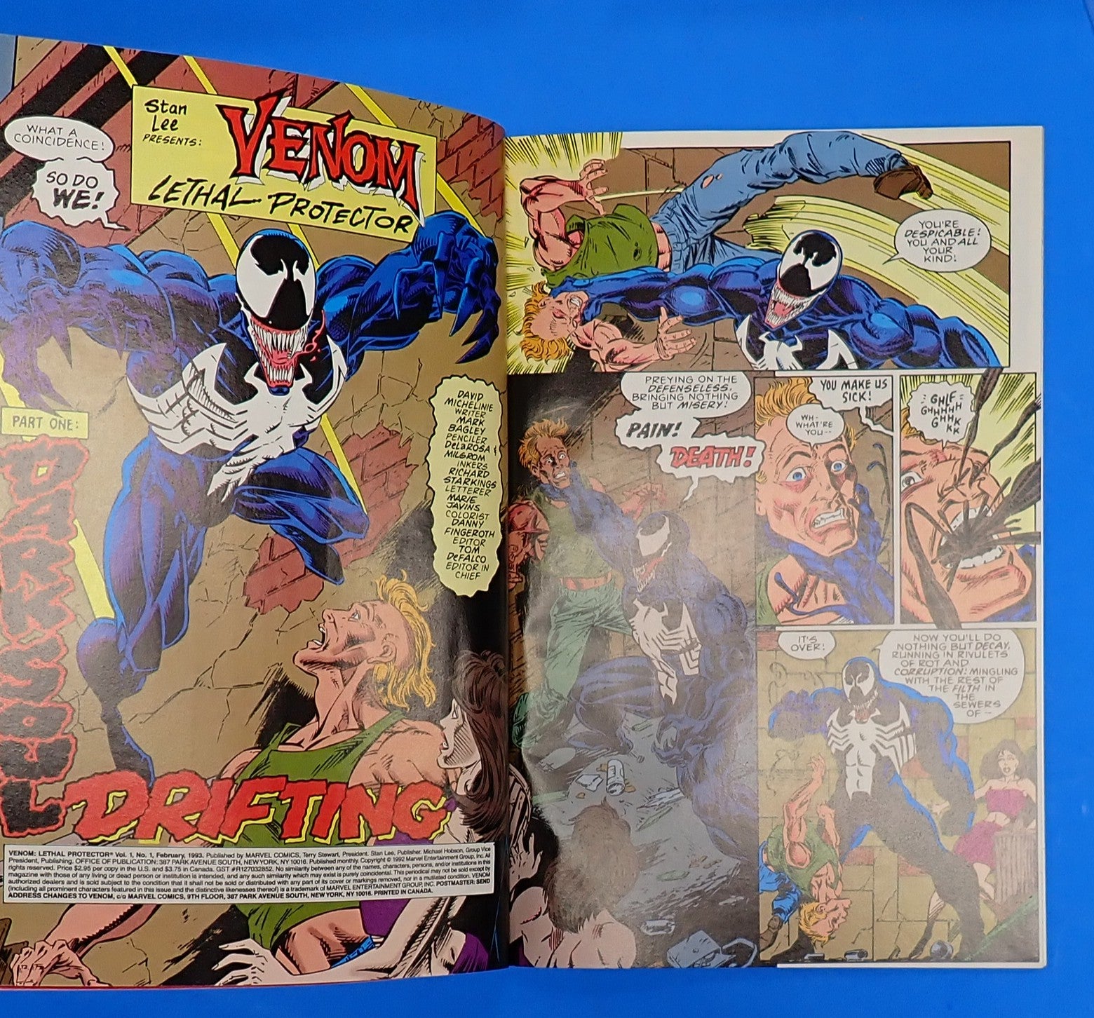 Venom: Lethal Protector #1 (1993) - NM+ (9.4+) - 1st Solo Series