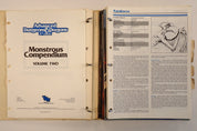 Monsterous Compendium Lot of 11 - AD&D 2nd Edition [Pre-Owned]