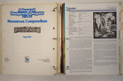 Monsterous Compendium Lot of 11 - AD&D 2nd Edition [Pre-Owned]