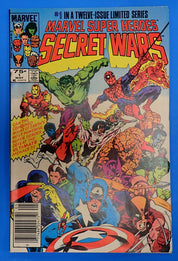 Secret Wars #1 (1962) - VG+ (4.5) - 1st Cameo App. Beyonder