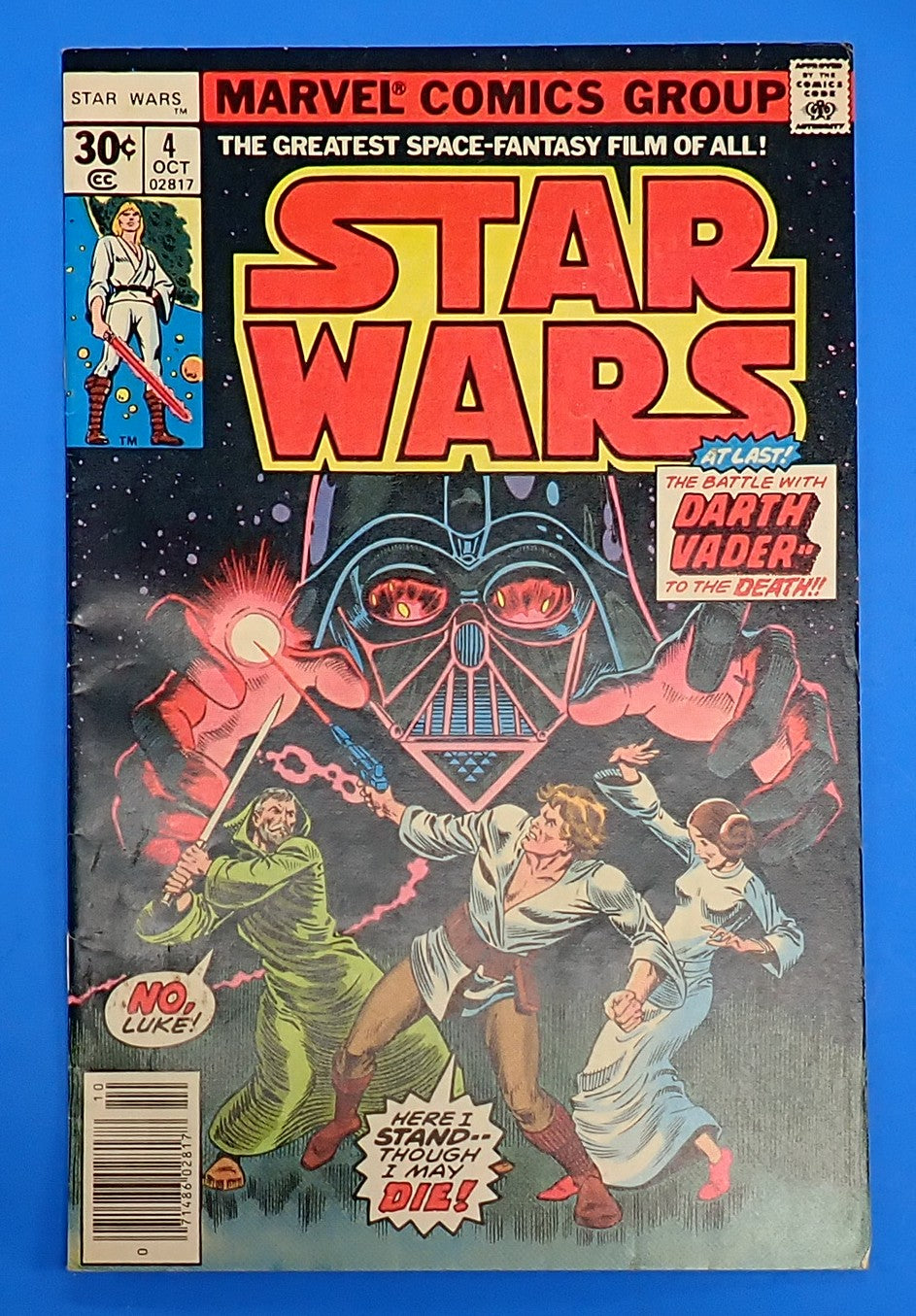 Star Wars #4 (1977) - FN (6.0) - Film Adaptation