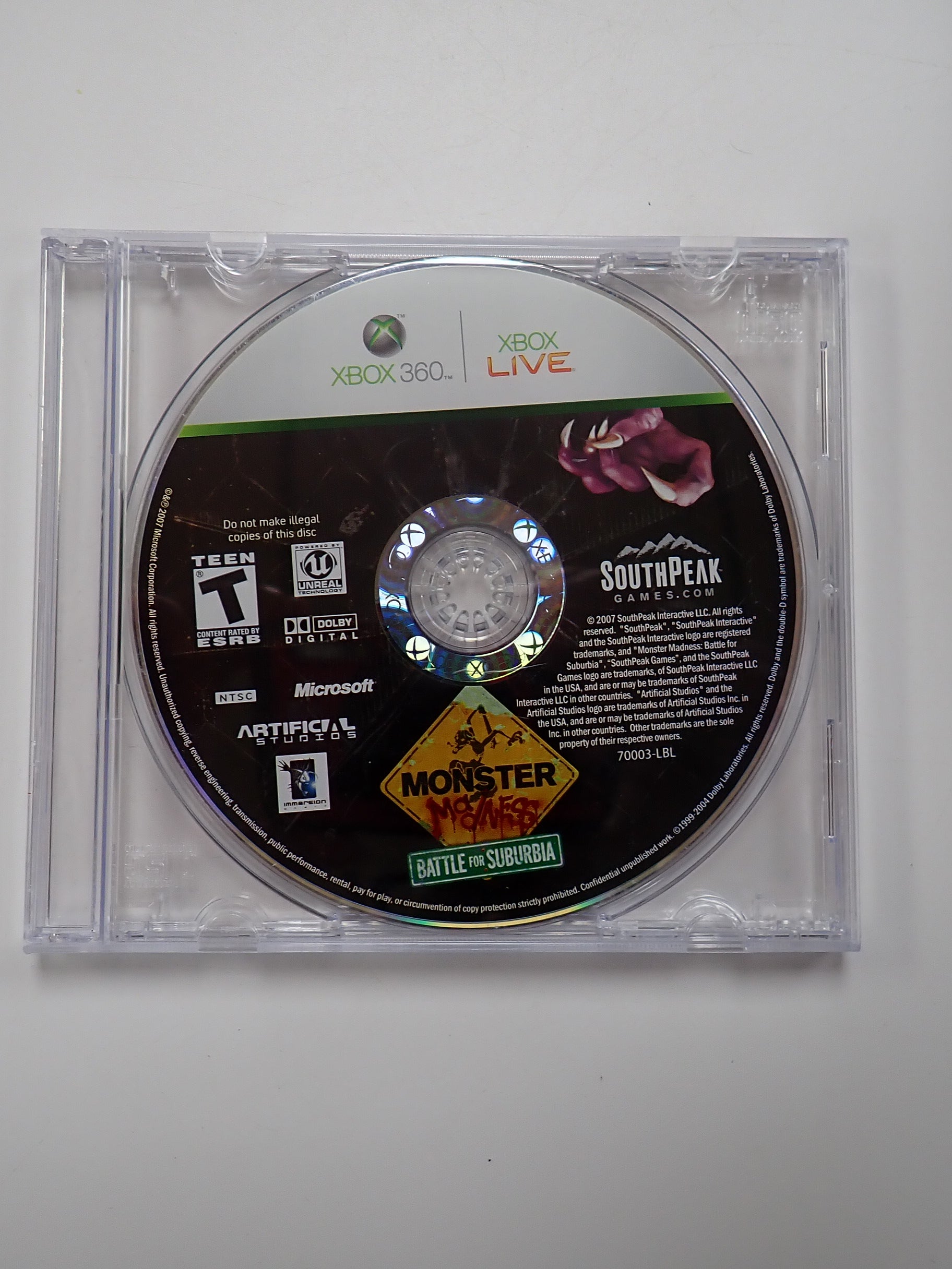 Monster Madness Battle for Suburbia - Xbox 360