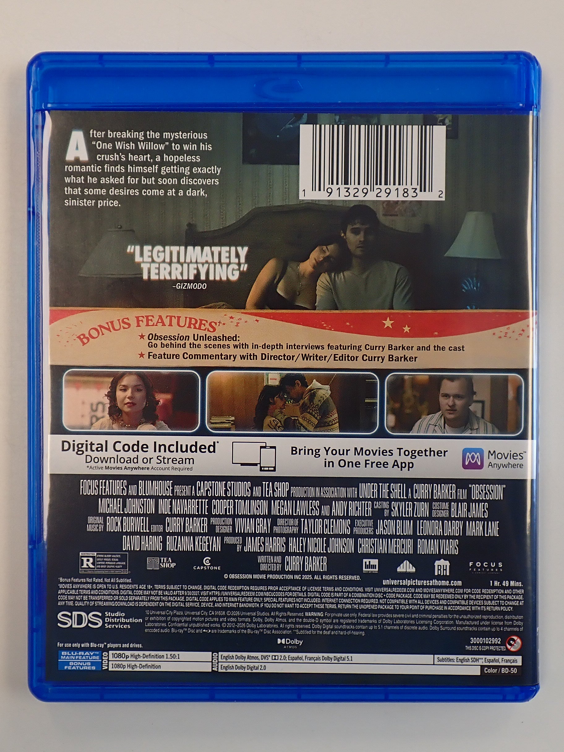 Obsession [Collector's Edition] - Blu-Ray [Pre-Owned]