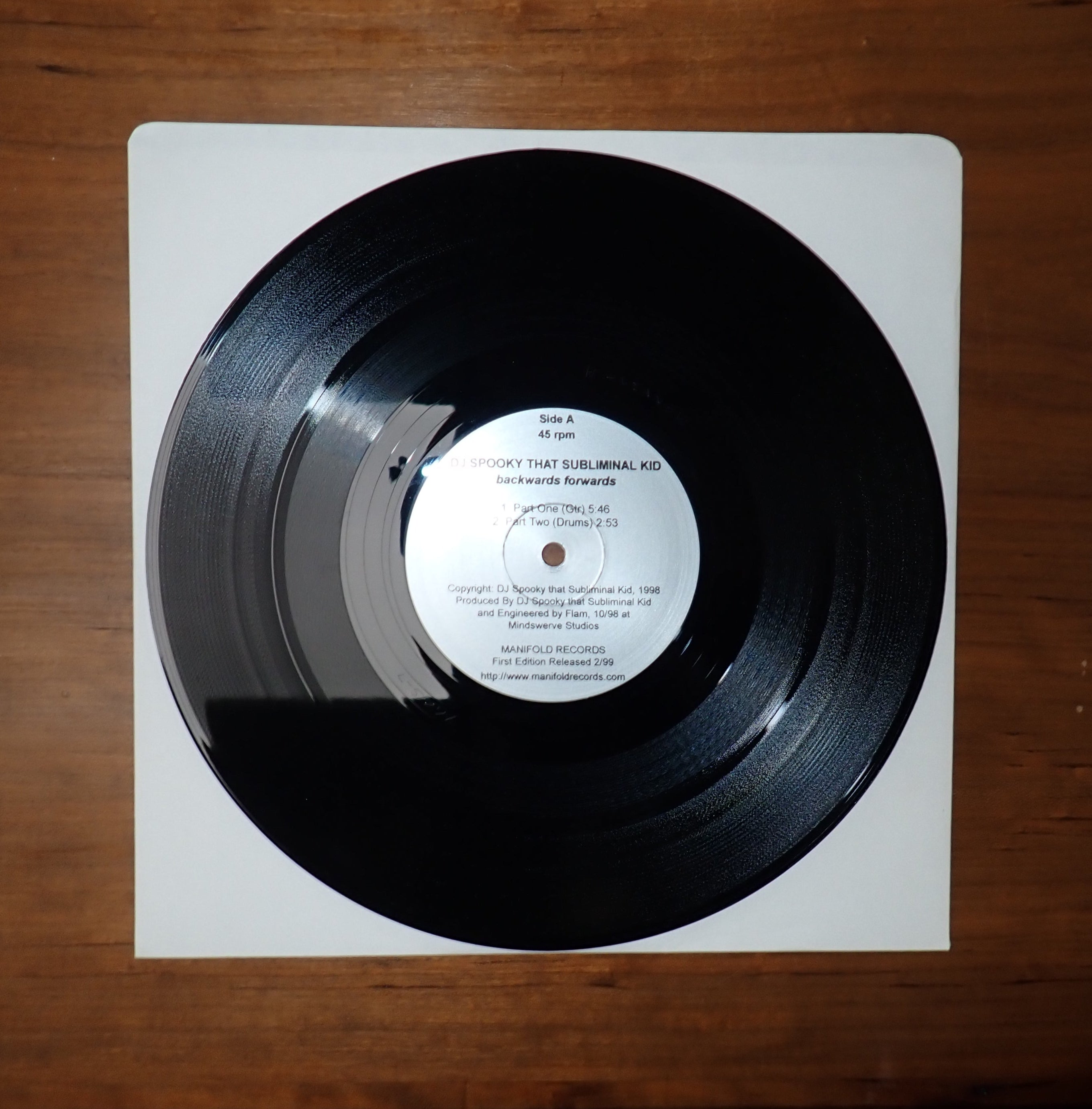 DJ Spooky + Alan Licht - Backwards Forwards