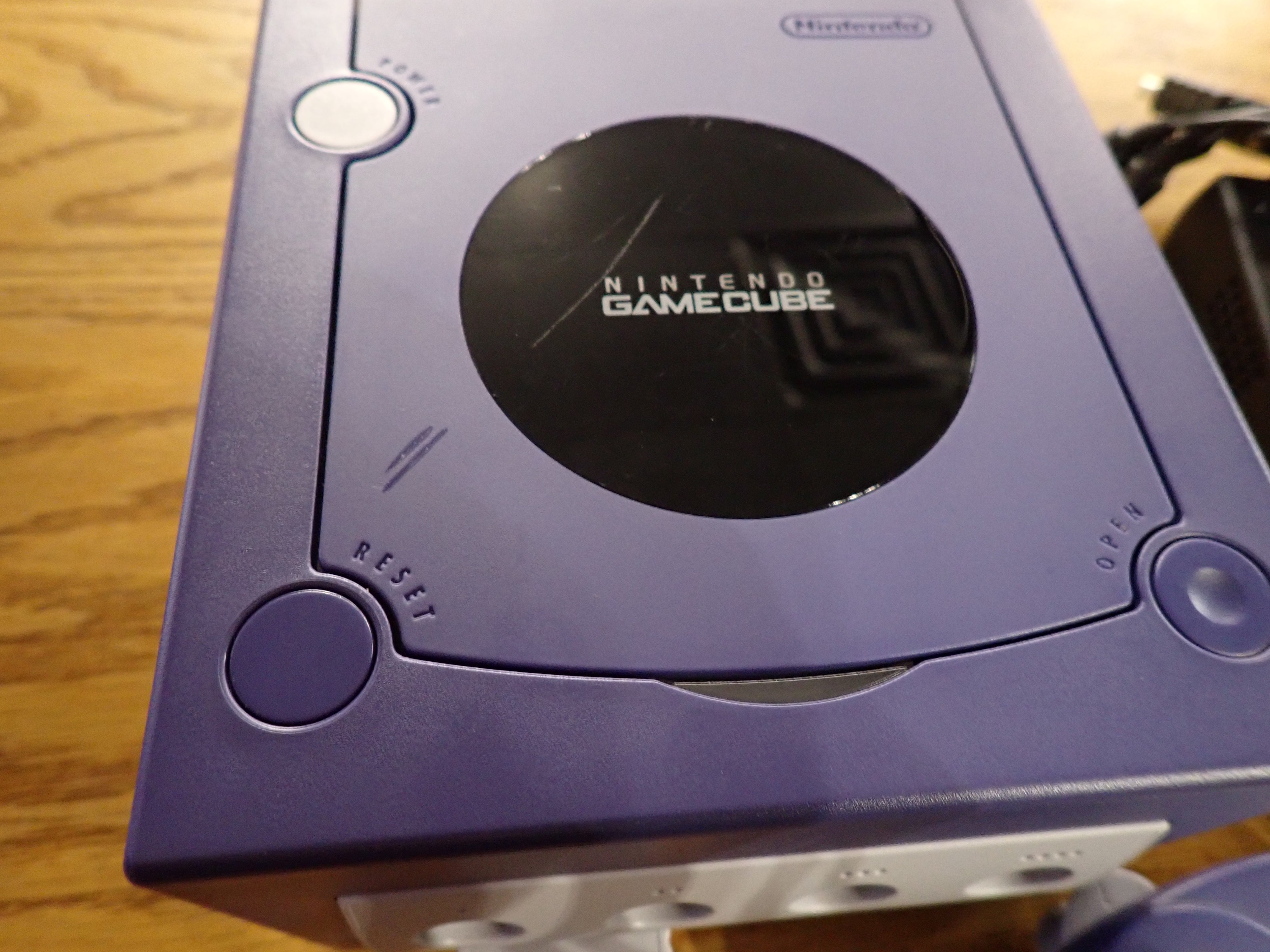 Gamecube w/ Memory Card - Purple