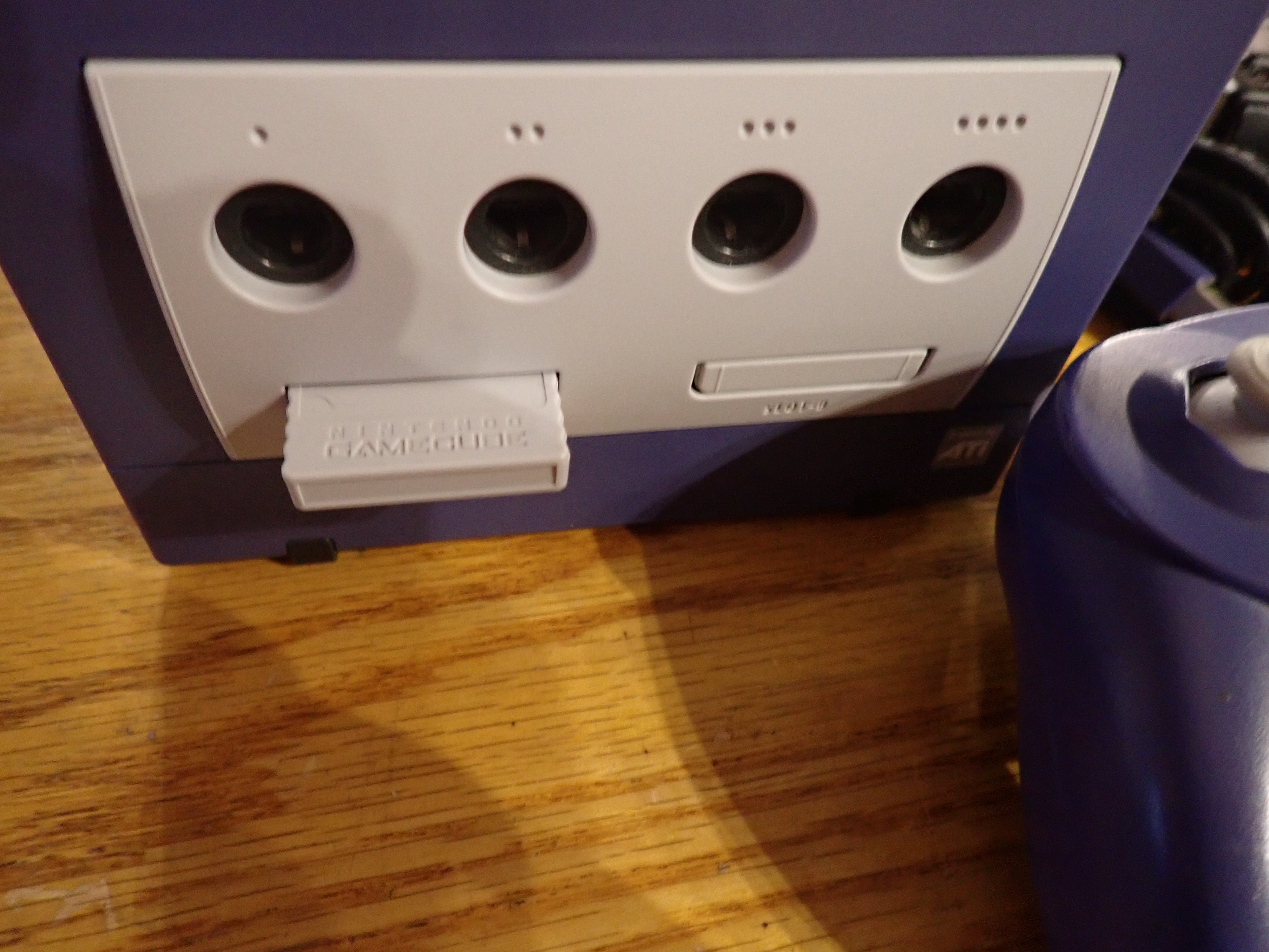Gamecube w/ Memory Card - Purple