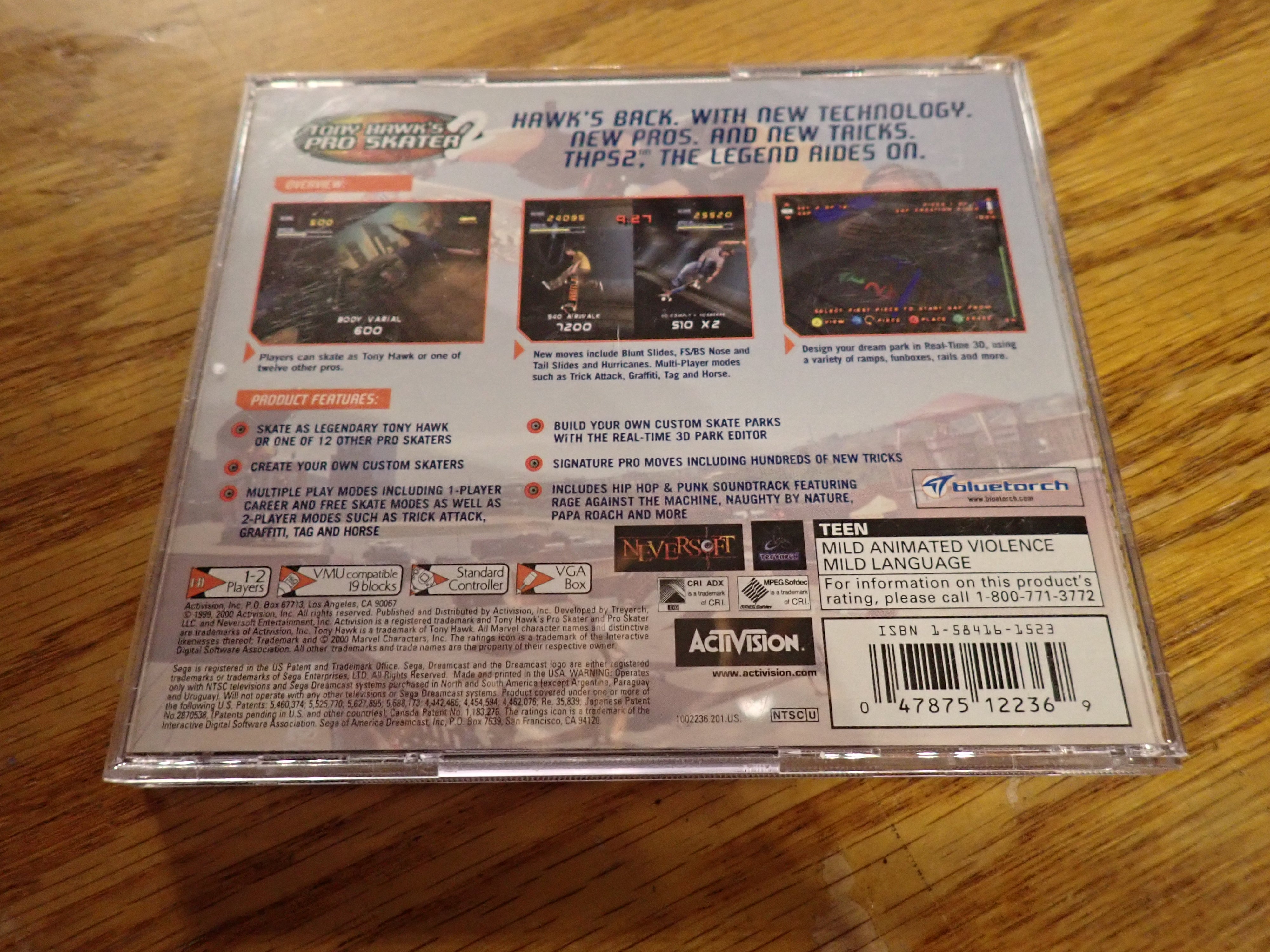 Tony Hawk's Pro Skater 2 - Dreamcast