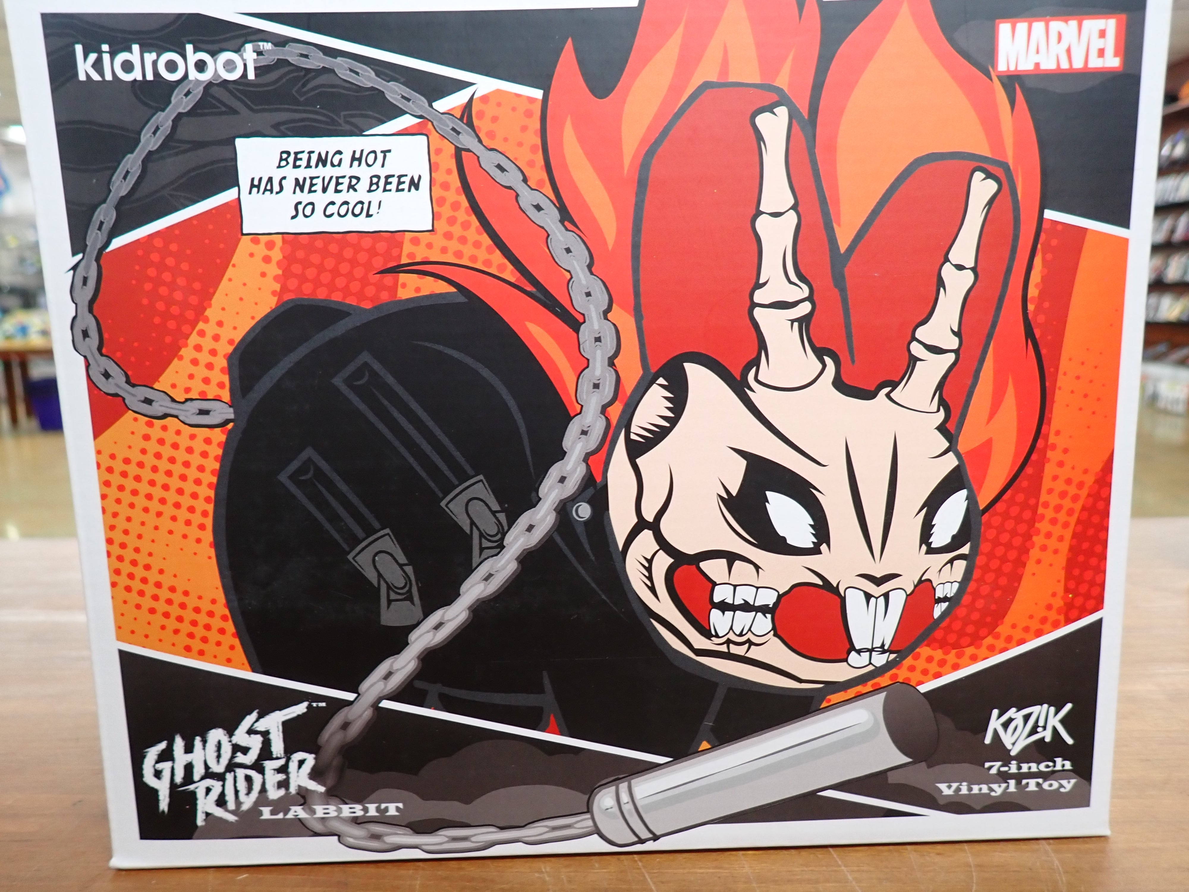 Kidrobot - Ghost Rider labbit
