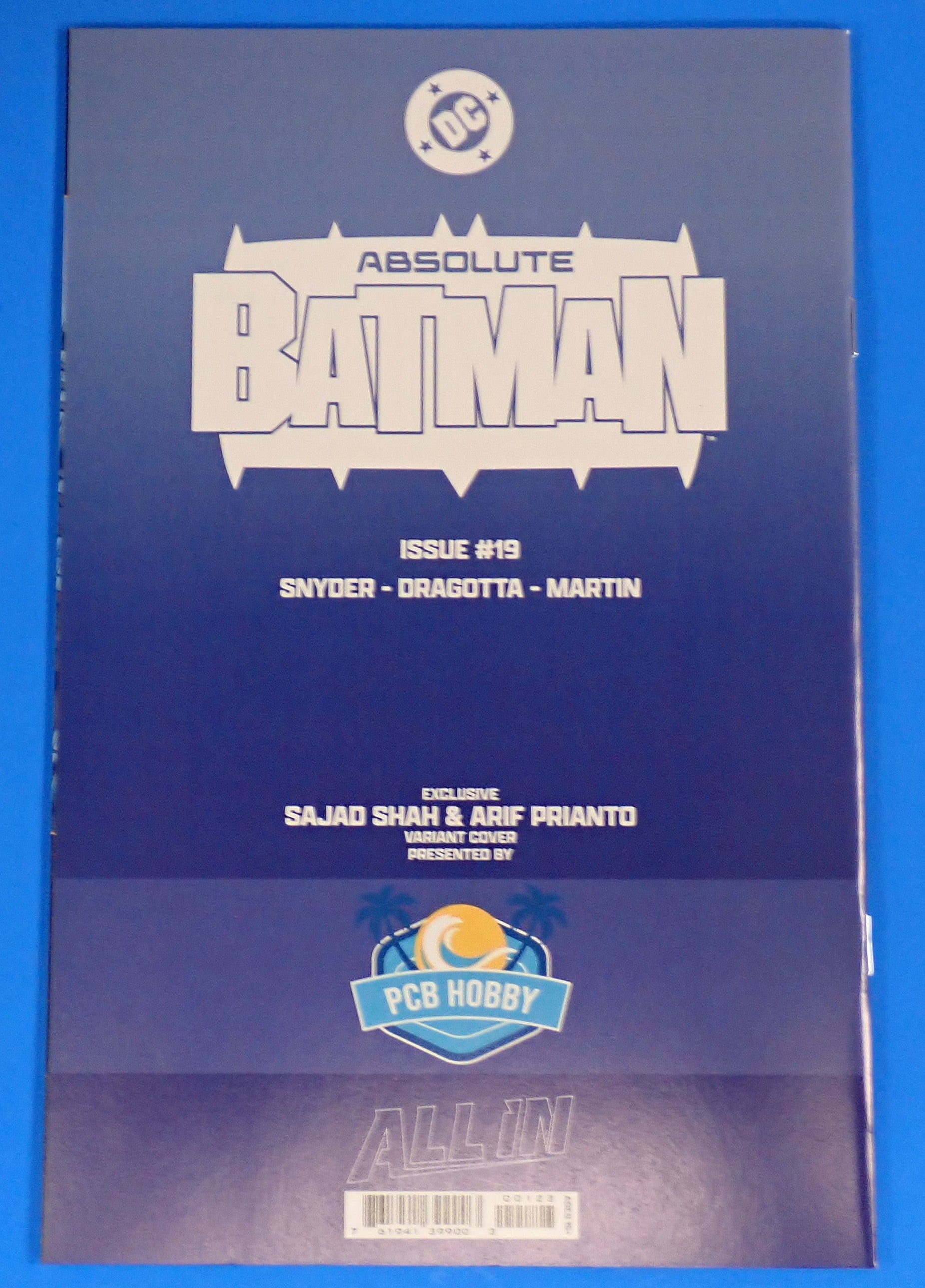 Absolute Batman #19 (2026) NM - Sajad Shah Variant