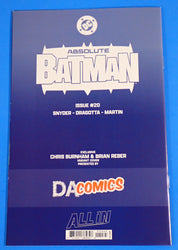 Absolute Batman #20 (2026) NM - Burnham and Reber Variant