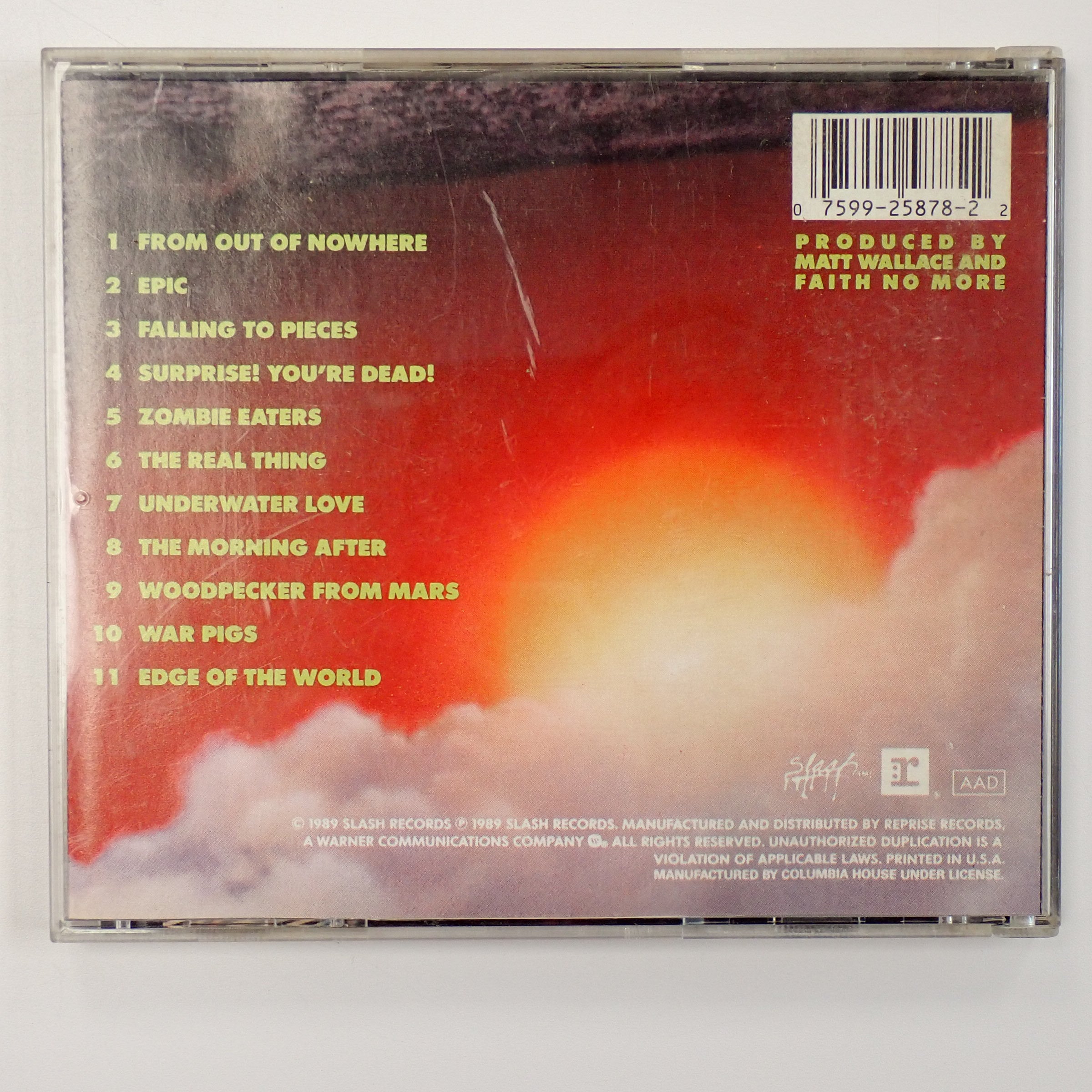 Faith No More – The Real Thing - CD
