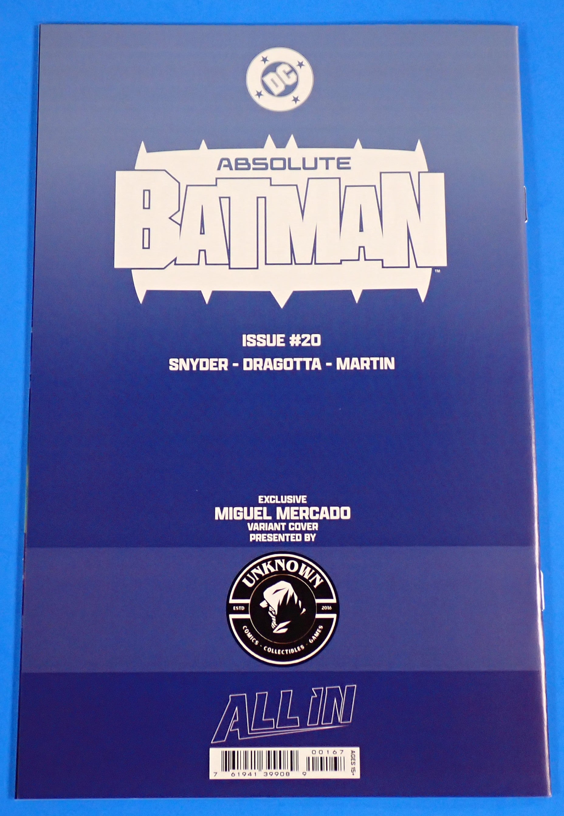 Absolute Batman #20 (2026) NM - Mercado Variant