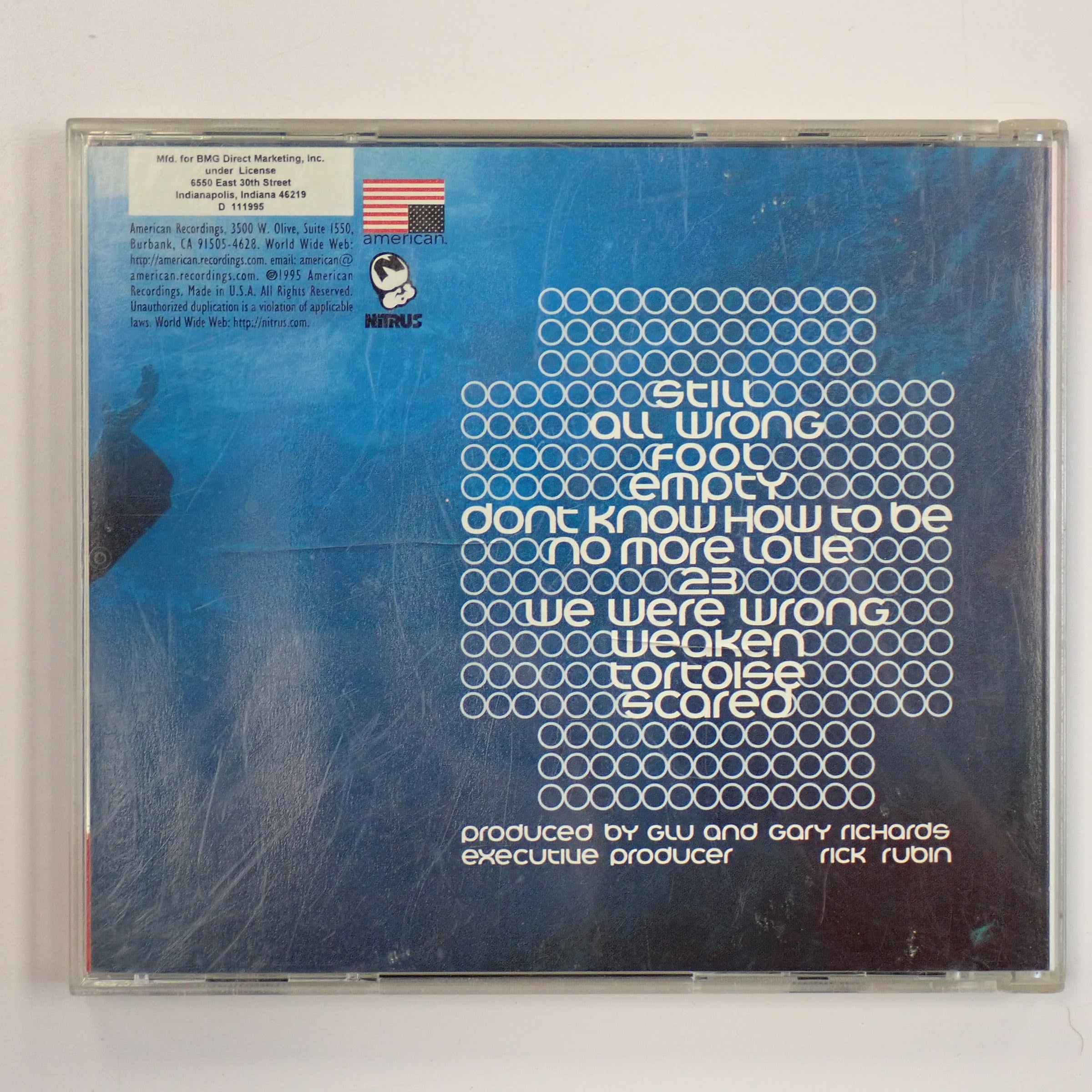 God Lives Underwater - Empty - CD