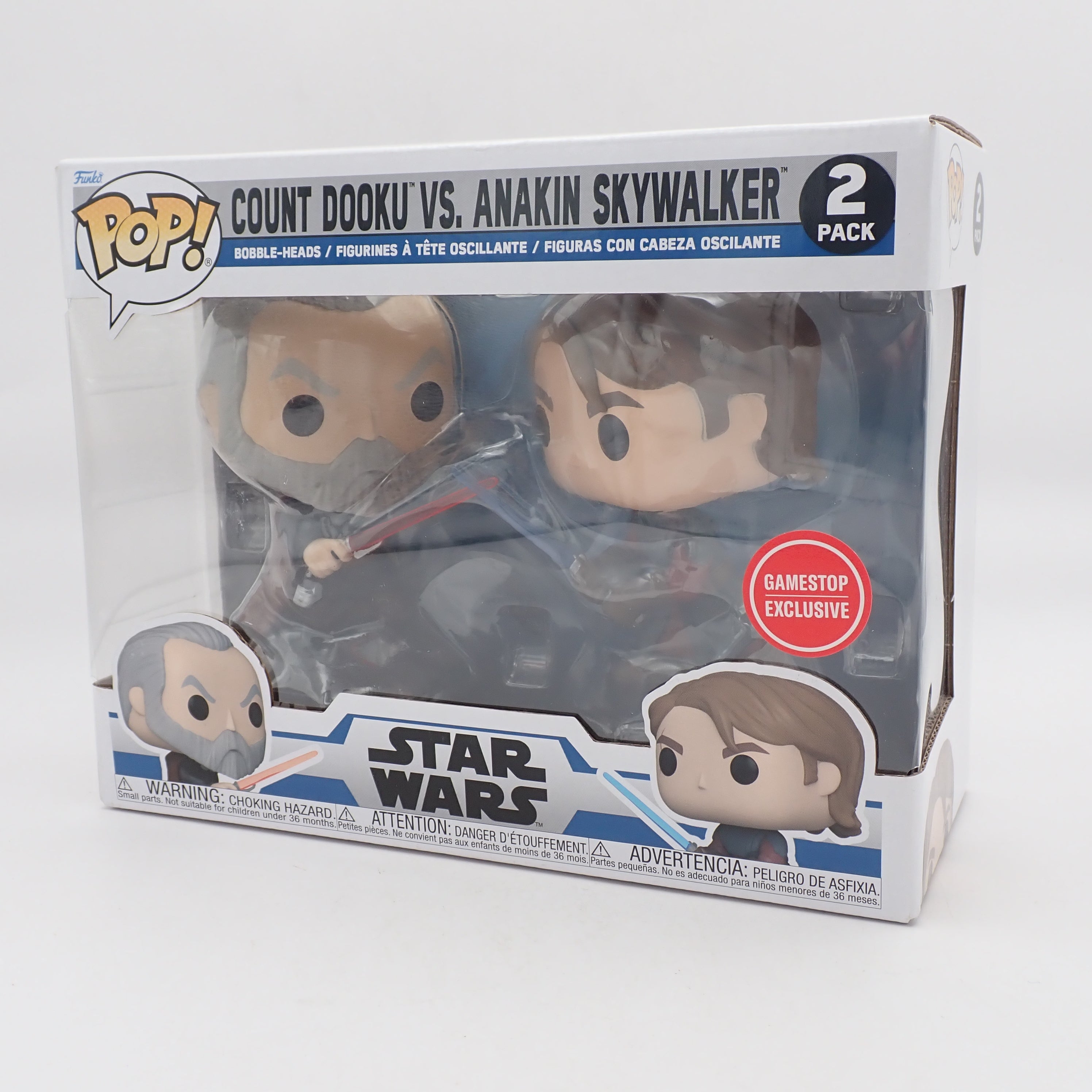 Count Dooku vs Anakin Skywalker (2 Pack)