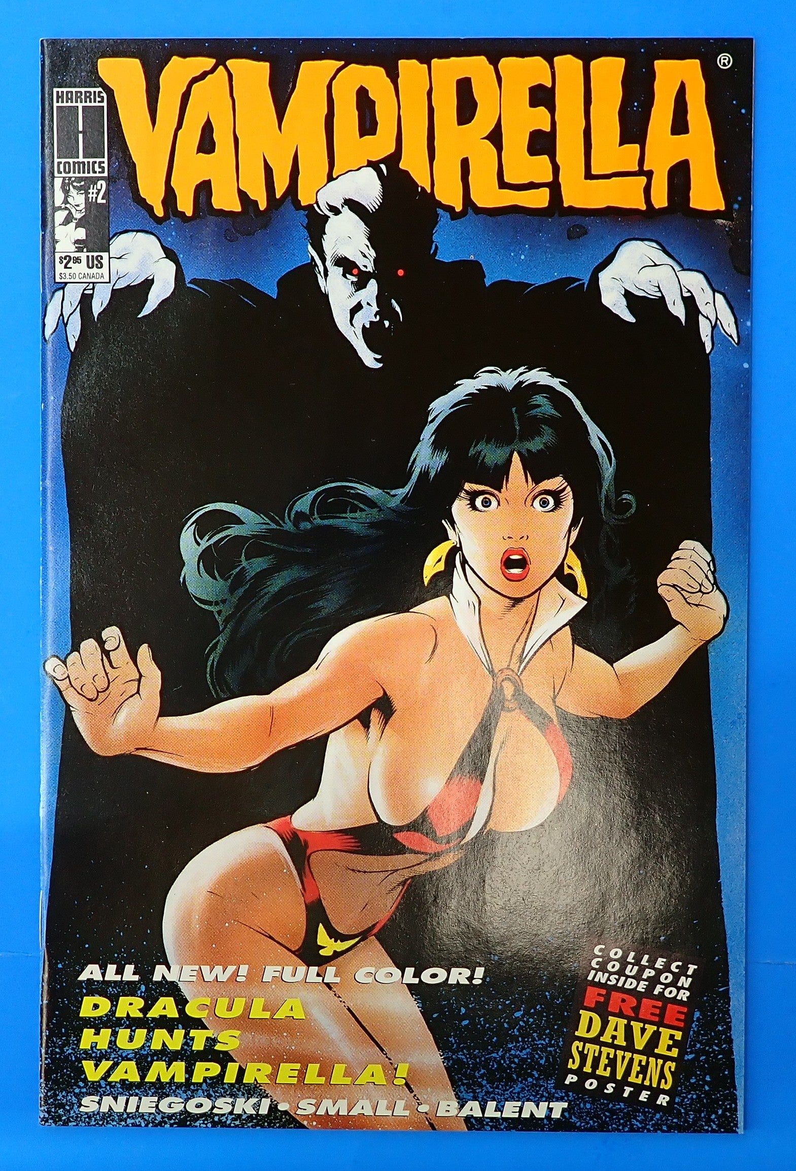 Vampirella #2 (1993) - VF/NM- (9.0-9.2) - Adam Hughes Cover