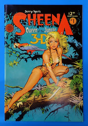 Sheena: Queen of the Jungle 3-D #1 (1985) - NM- (9.2+) - Dave Stevens Cover