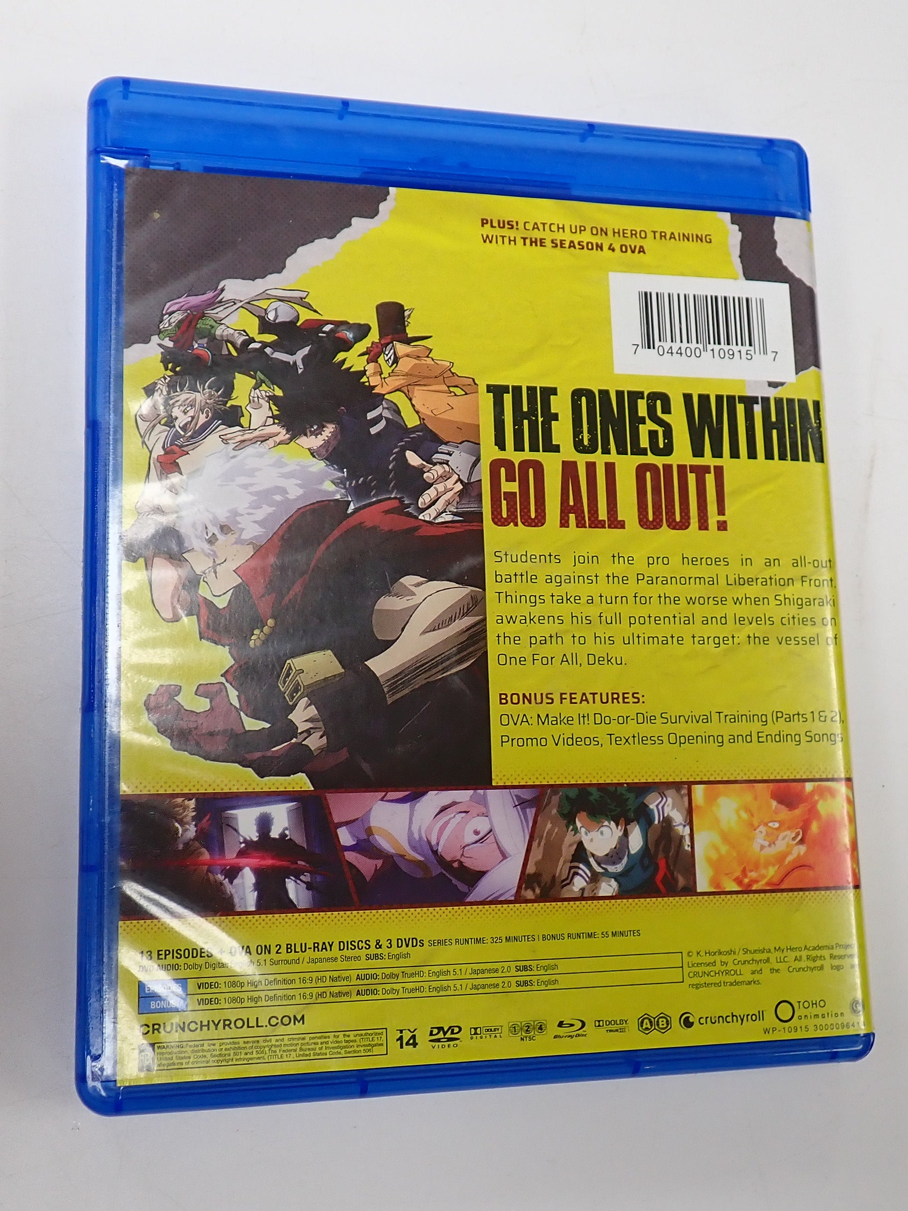 My Hero Academia (Season 6, Part 1) - Blu-Ray [Pre-Owned]