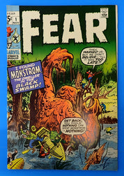 Fear #1 (1970) - FN+/VF  (6.5-7.0) - Premiere Issue