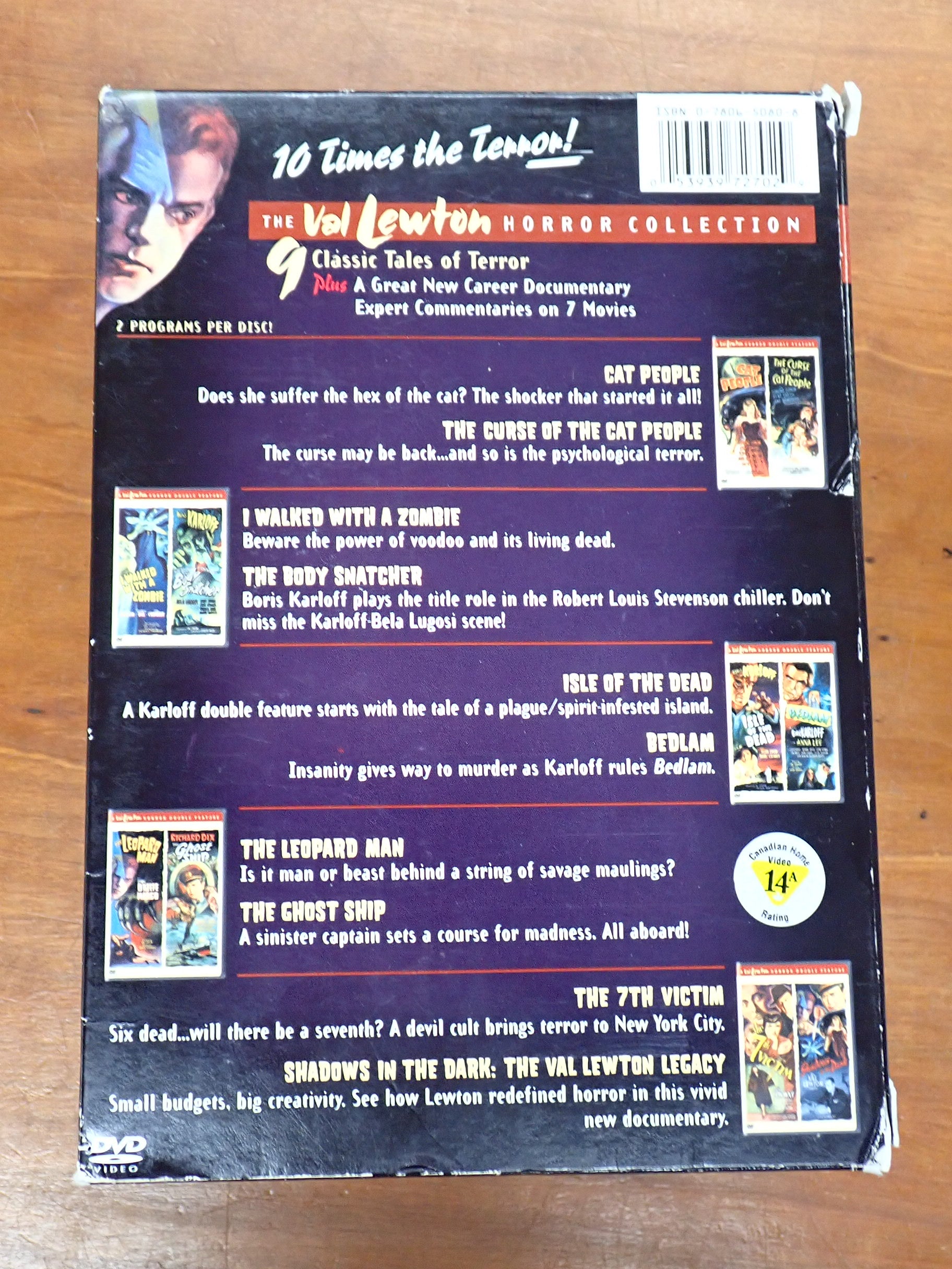 The Val Lewton Horror Collection - DVD [Pre-Owned]