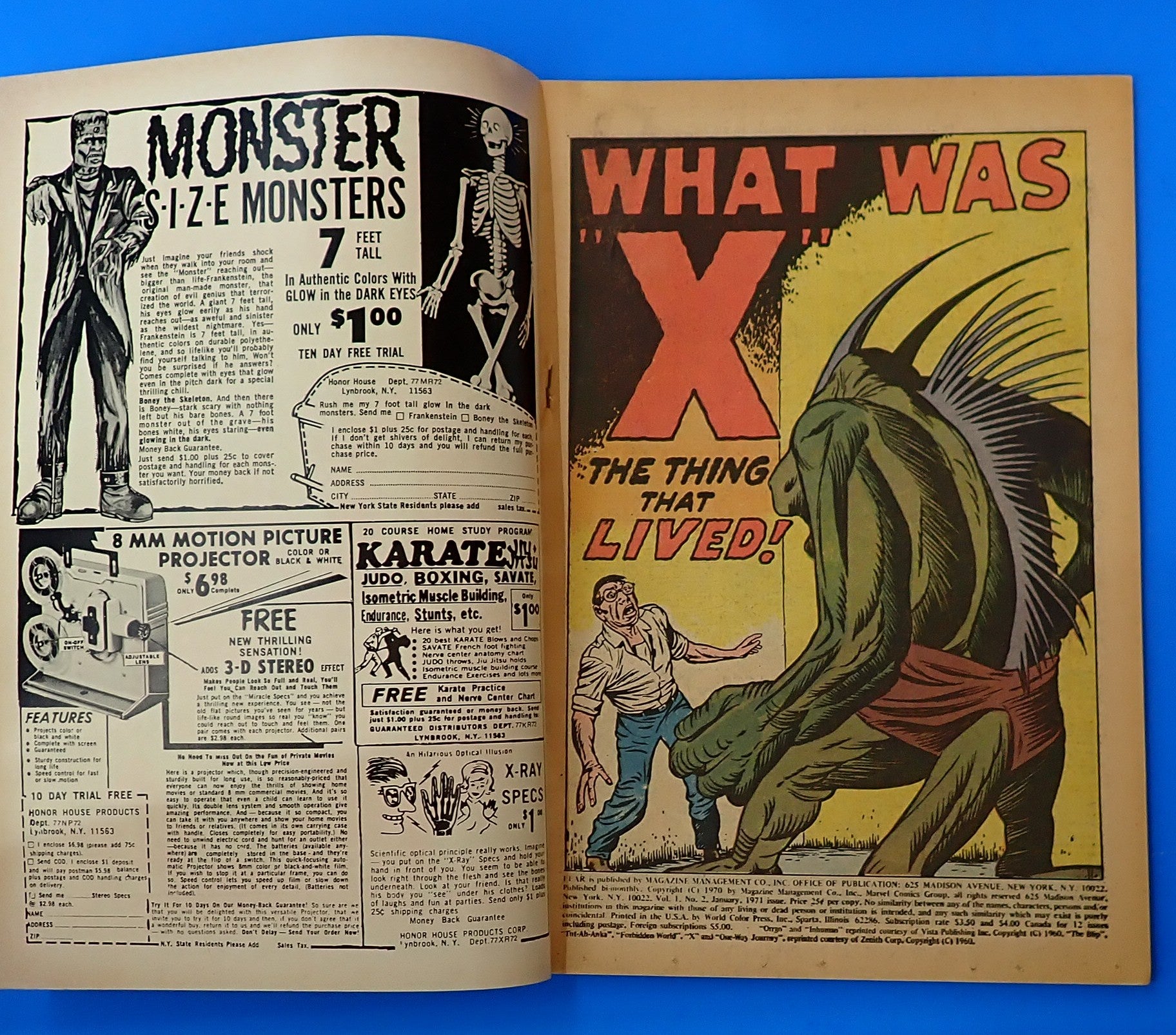 Fear #2 (1970) - VG (4.0) - Bronze Age Issue