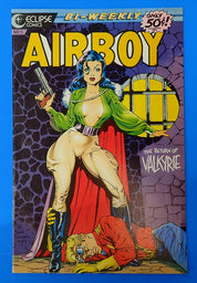 Airboy #5 (1986) - NM- (9.2+) - Dave Stevens Cover