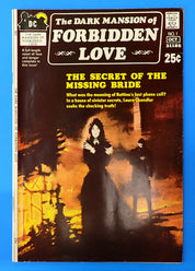 Dark Mansion of Forbidden Love #1 (1971) - FN/VF (7.0) - Features Wes Craven Story