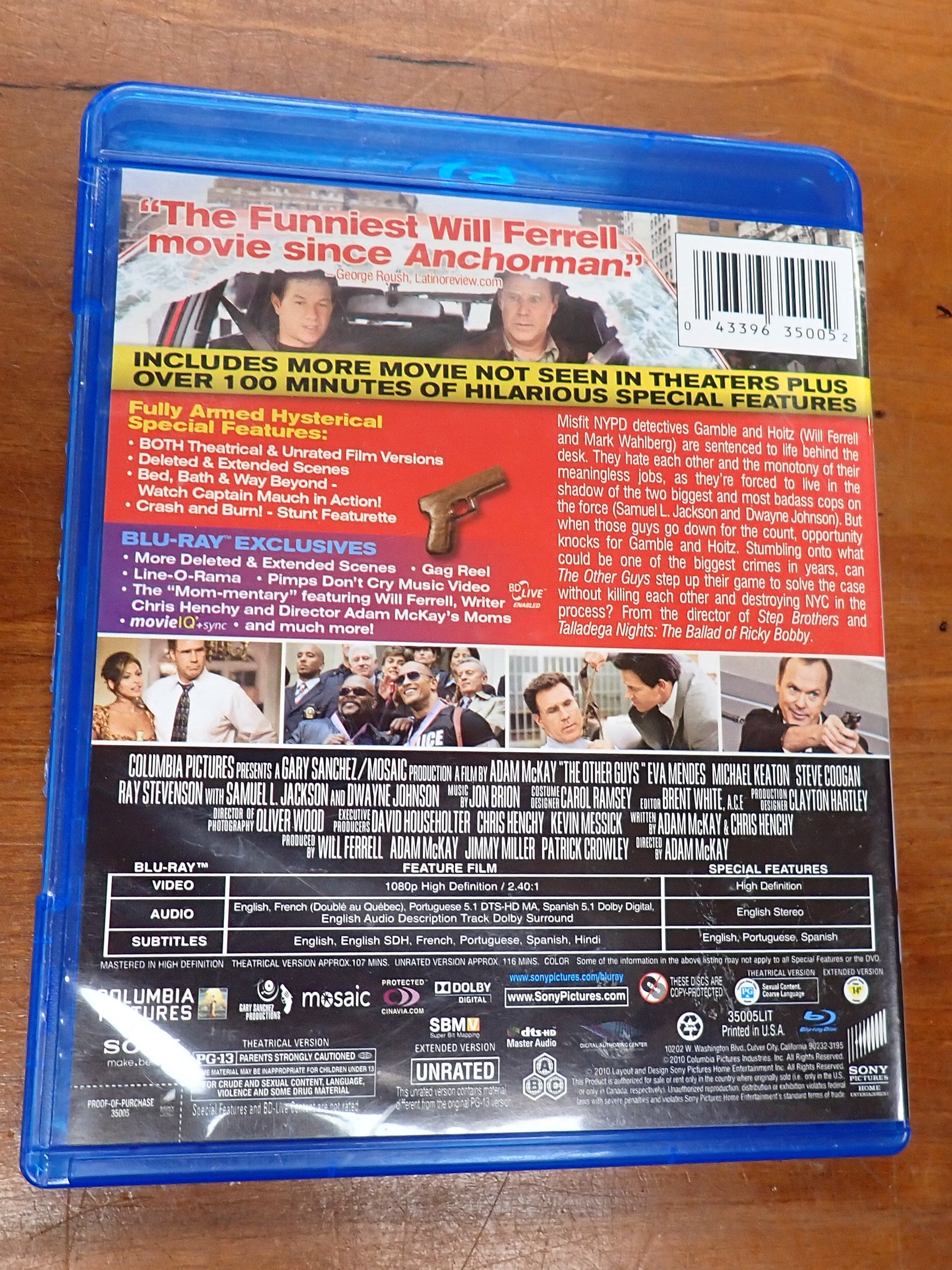 The Other Guys - Blu-Ray [Pre-Owned]